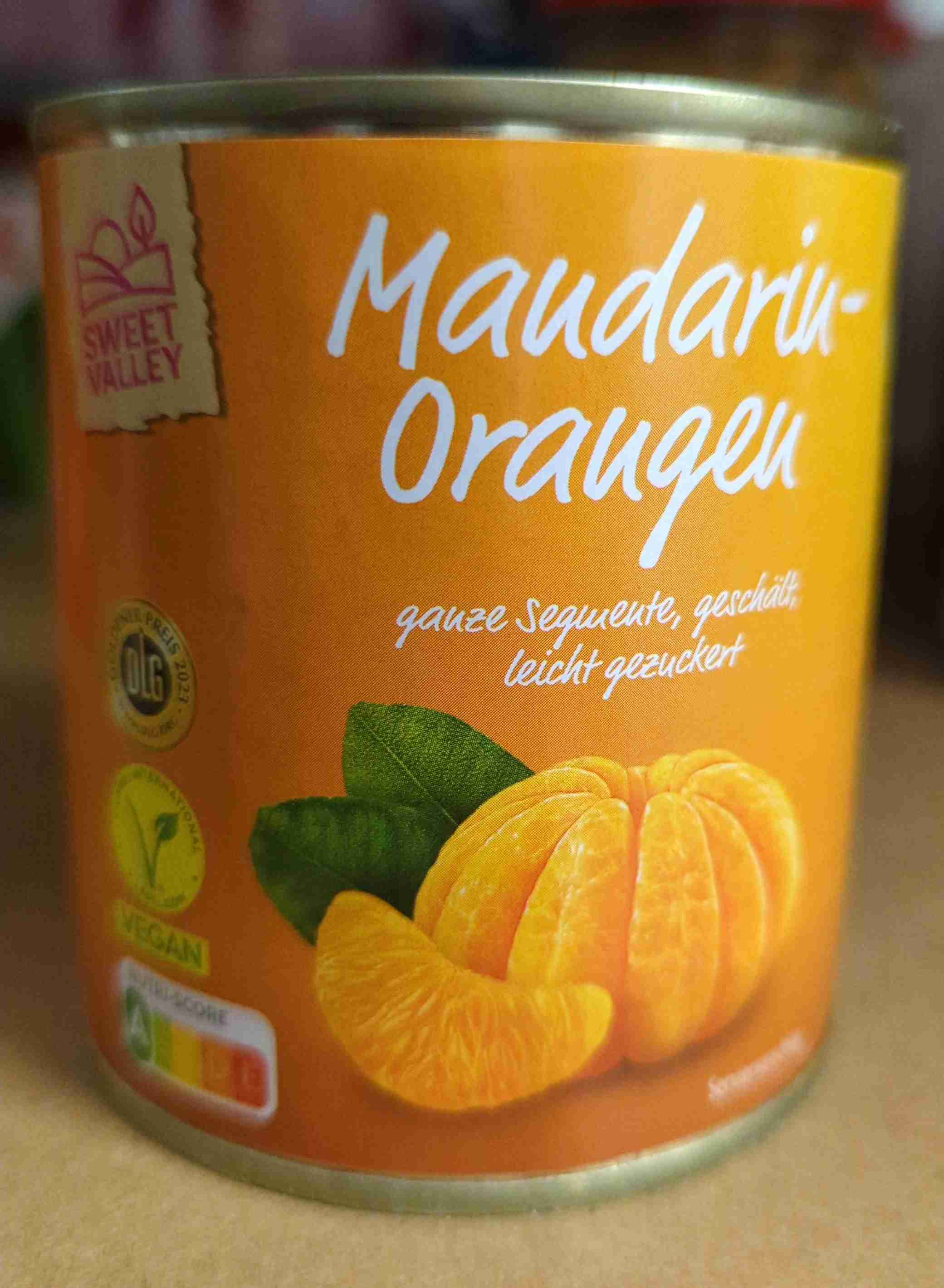 Mandarinen in der Dose