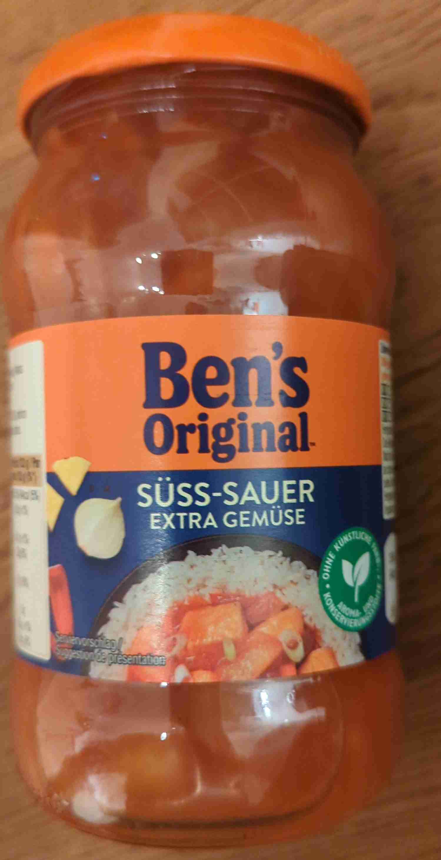 süß sauer extra Gemüse Bens Original