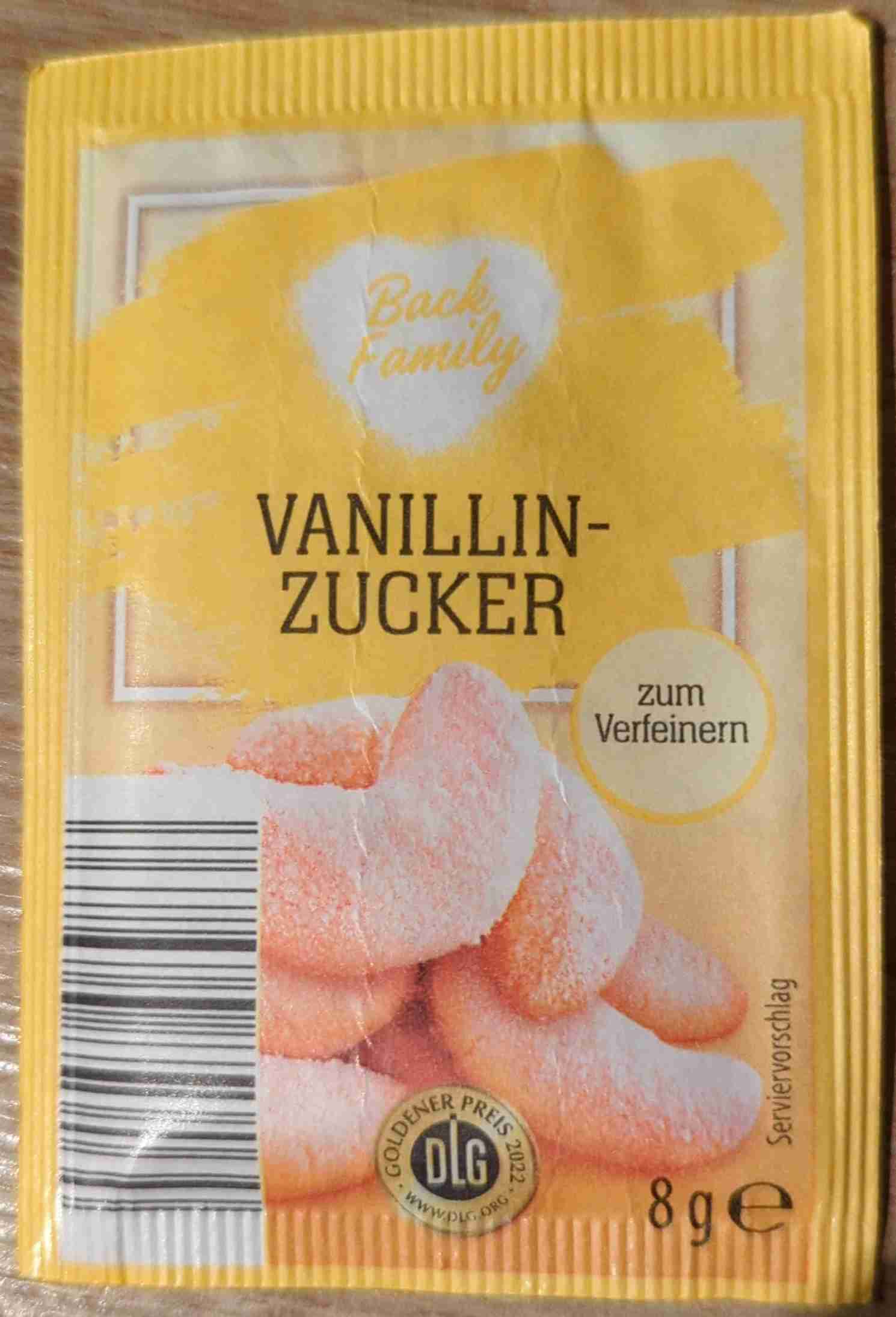 Vanillezucker -Vanillinzucker