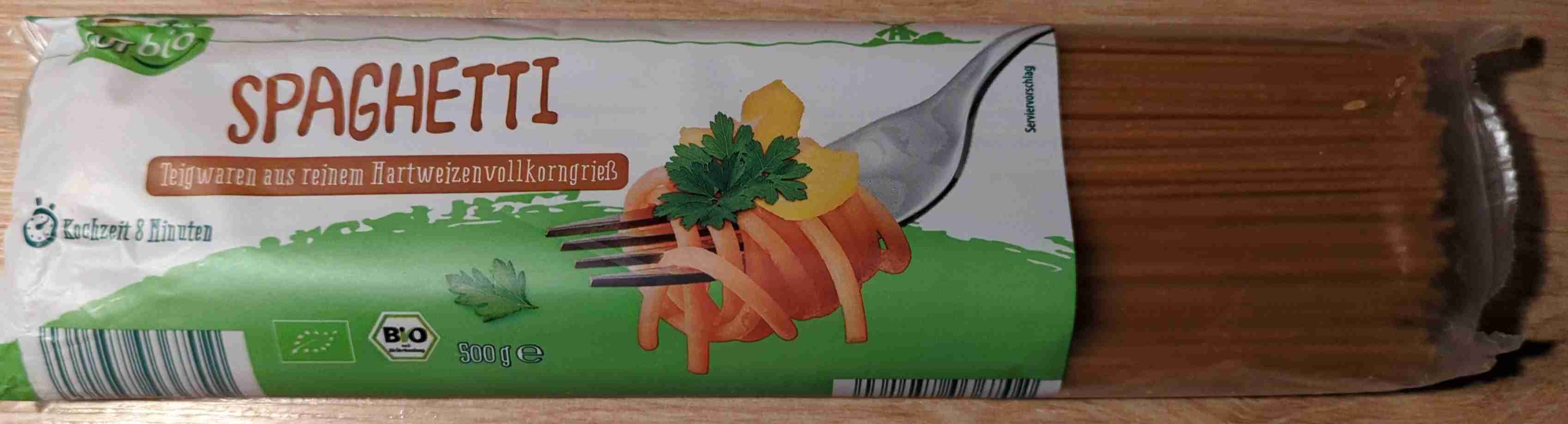 Vollkorn-Spagetti