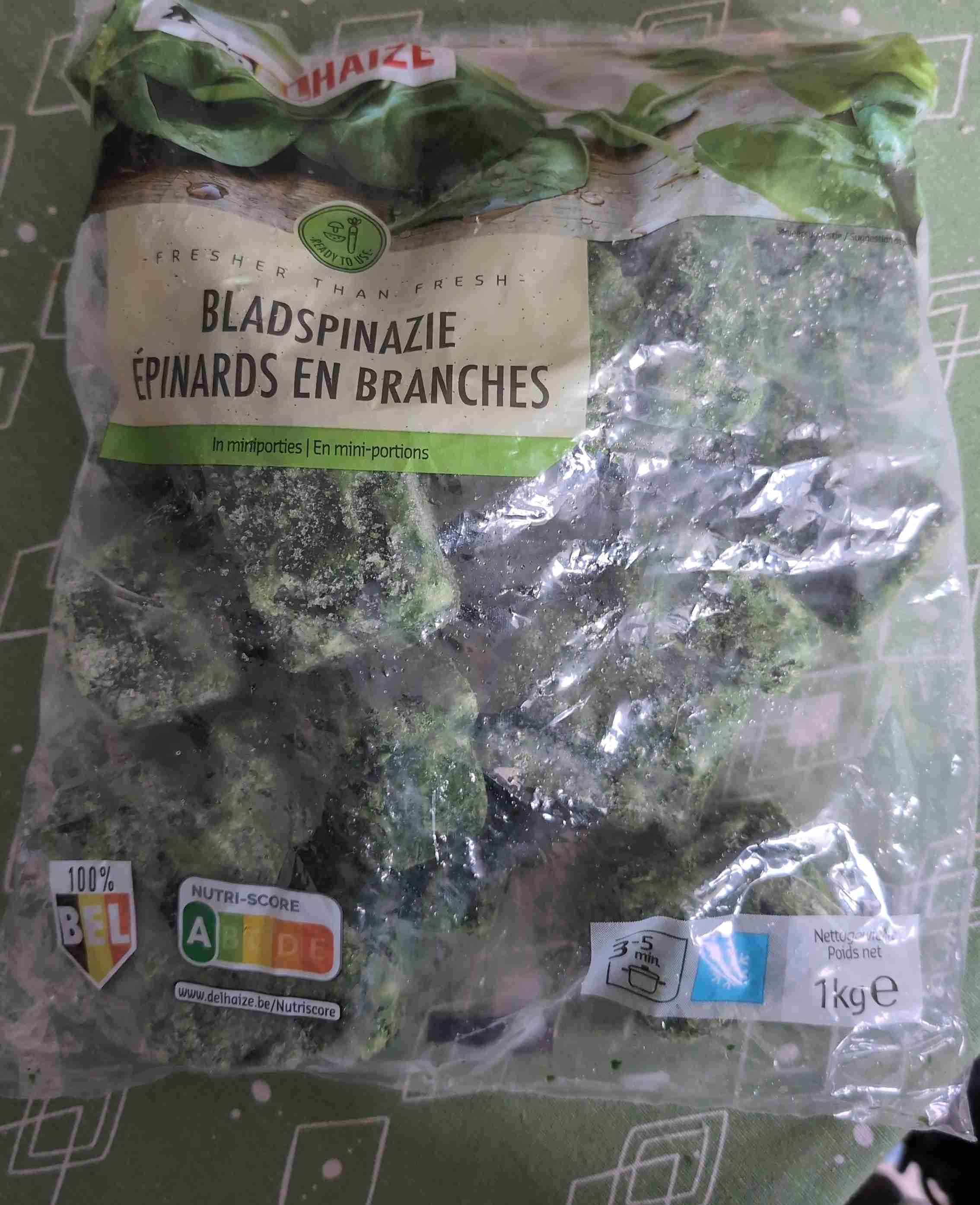 Frozen spinach
