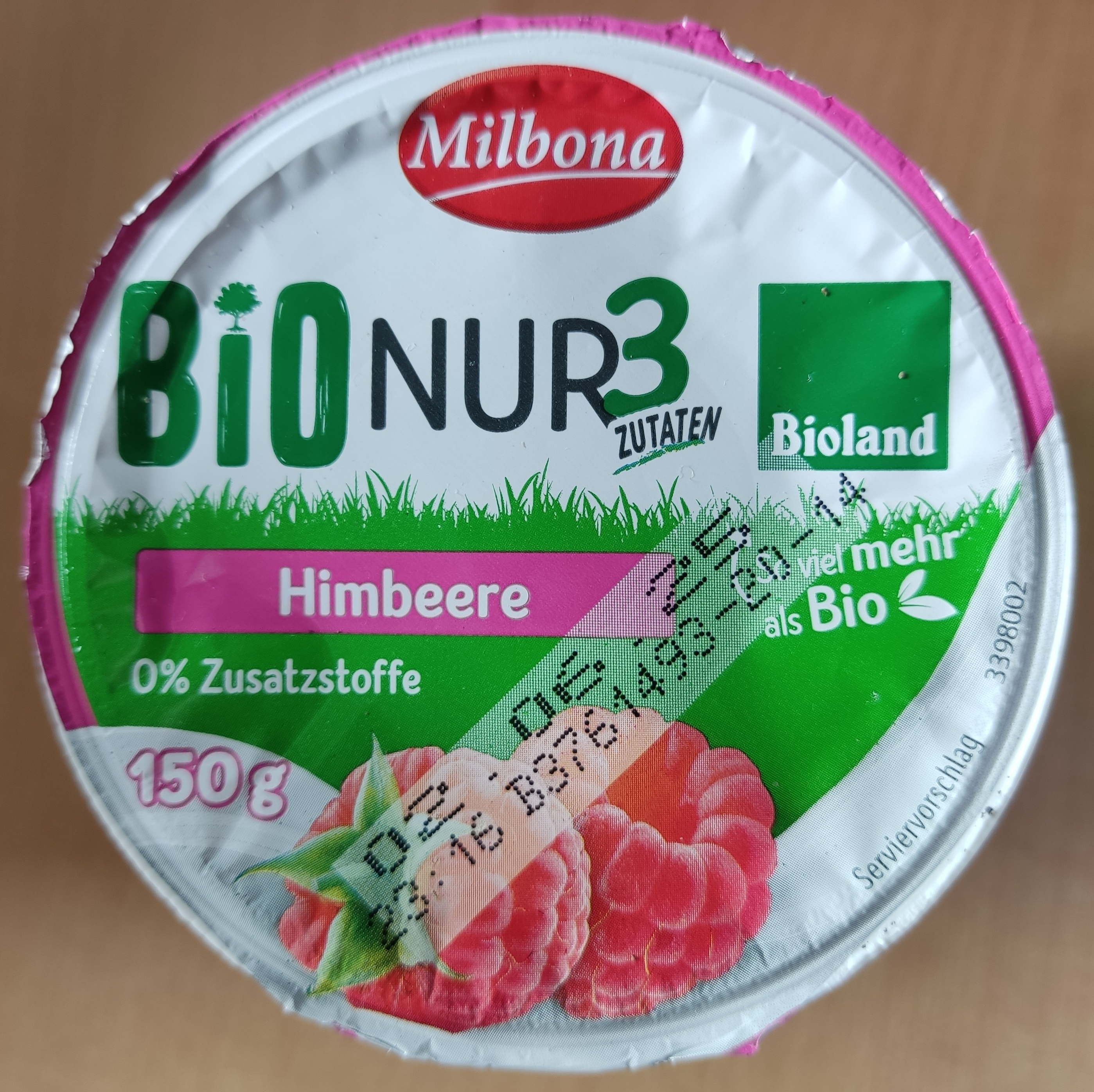Bio nur 3 Himbeere