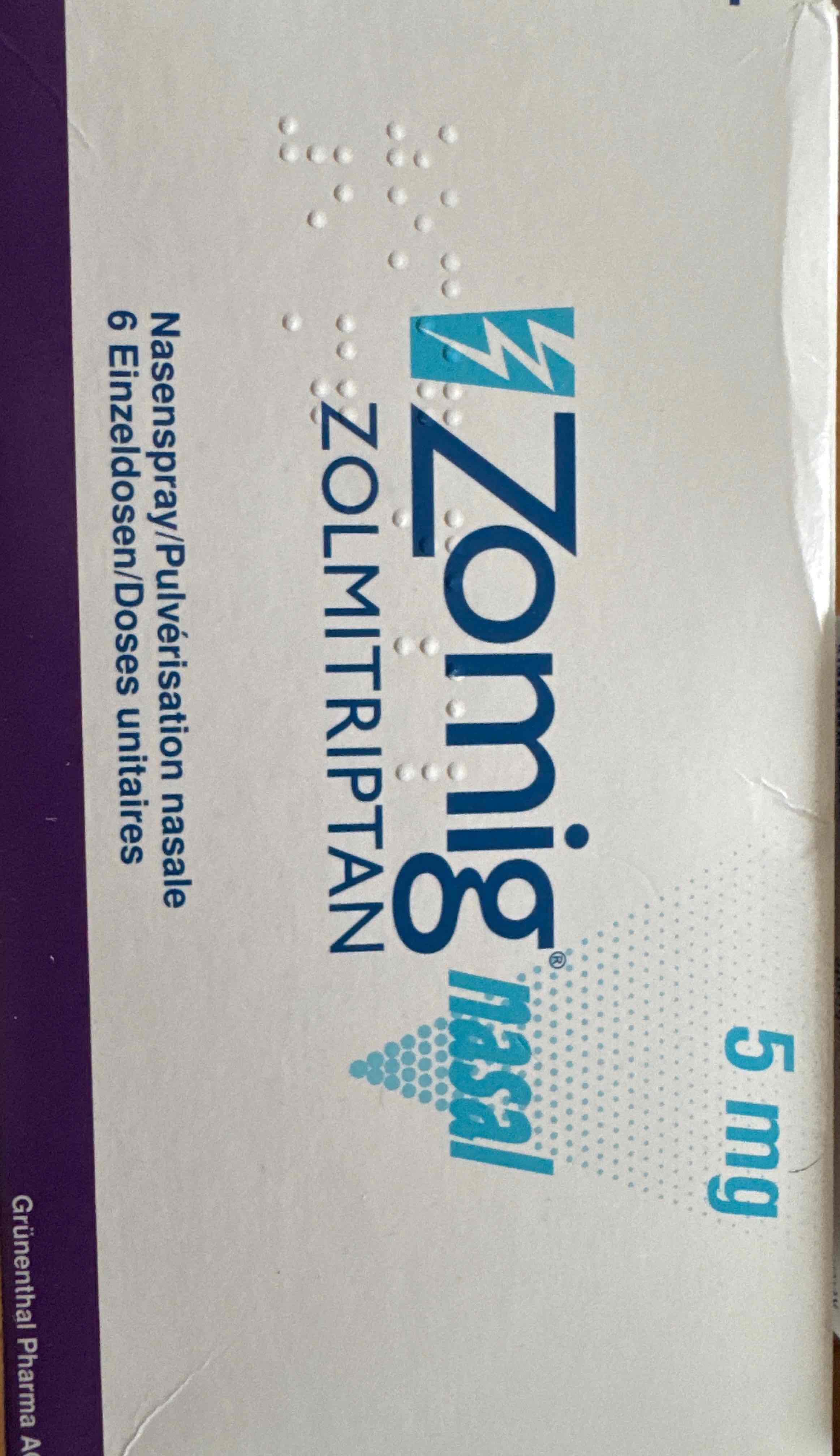 Zolmitriptan Zomig