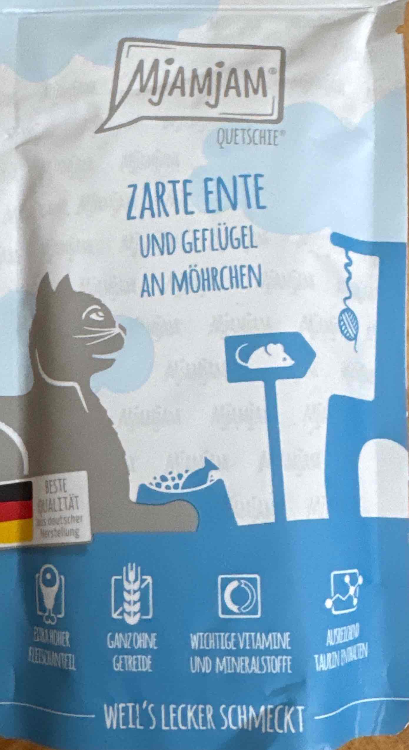 Zarte Ente und Geflügel