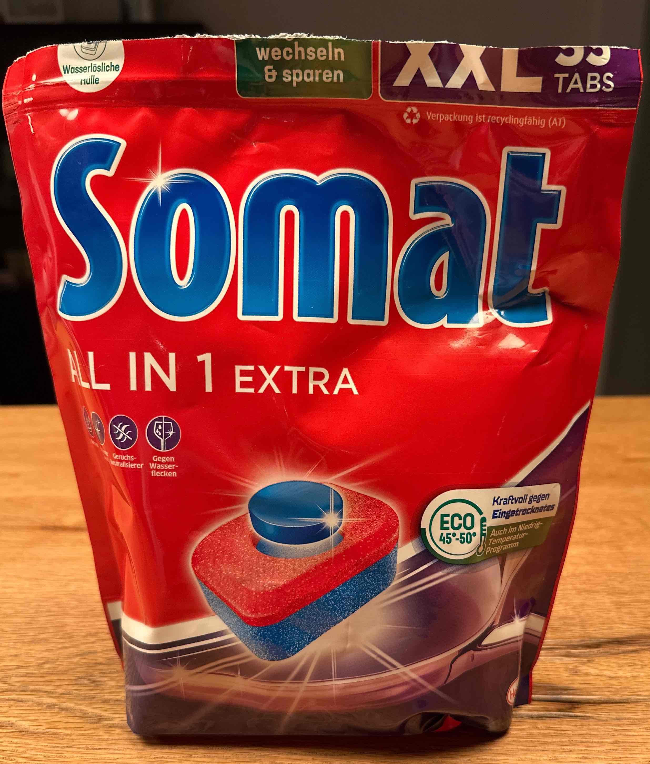 Spülmaschinen Tabs
