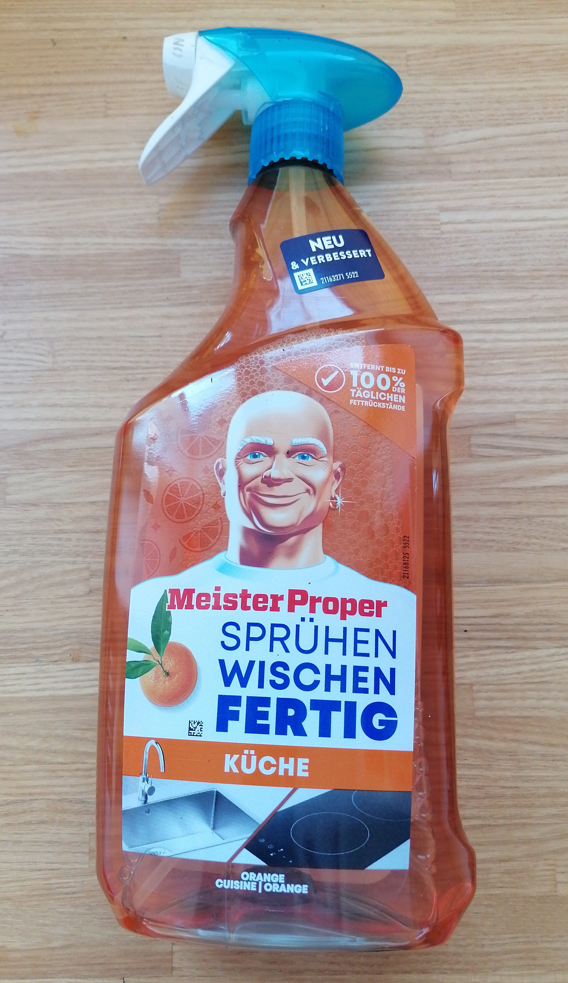 Sprühen - wischen - fertig