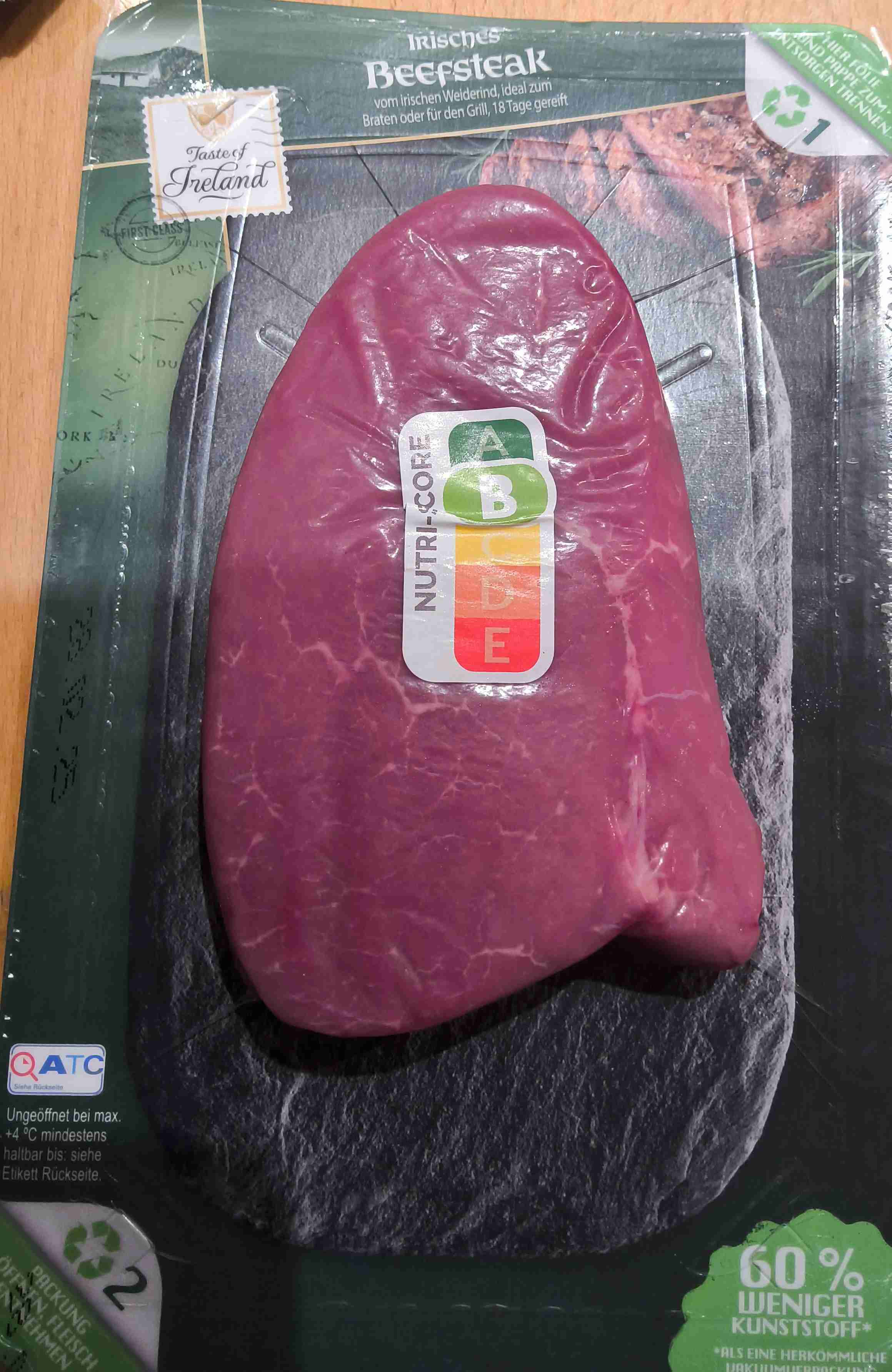 Irisches beefsteak
