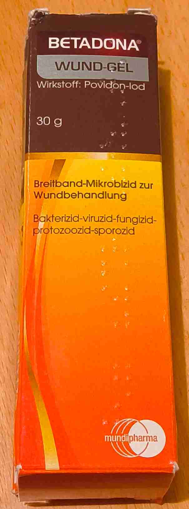 Betadona wund gel