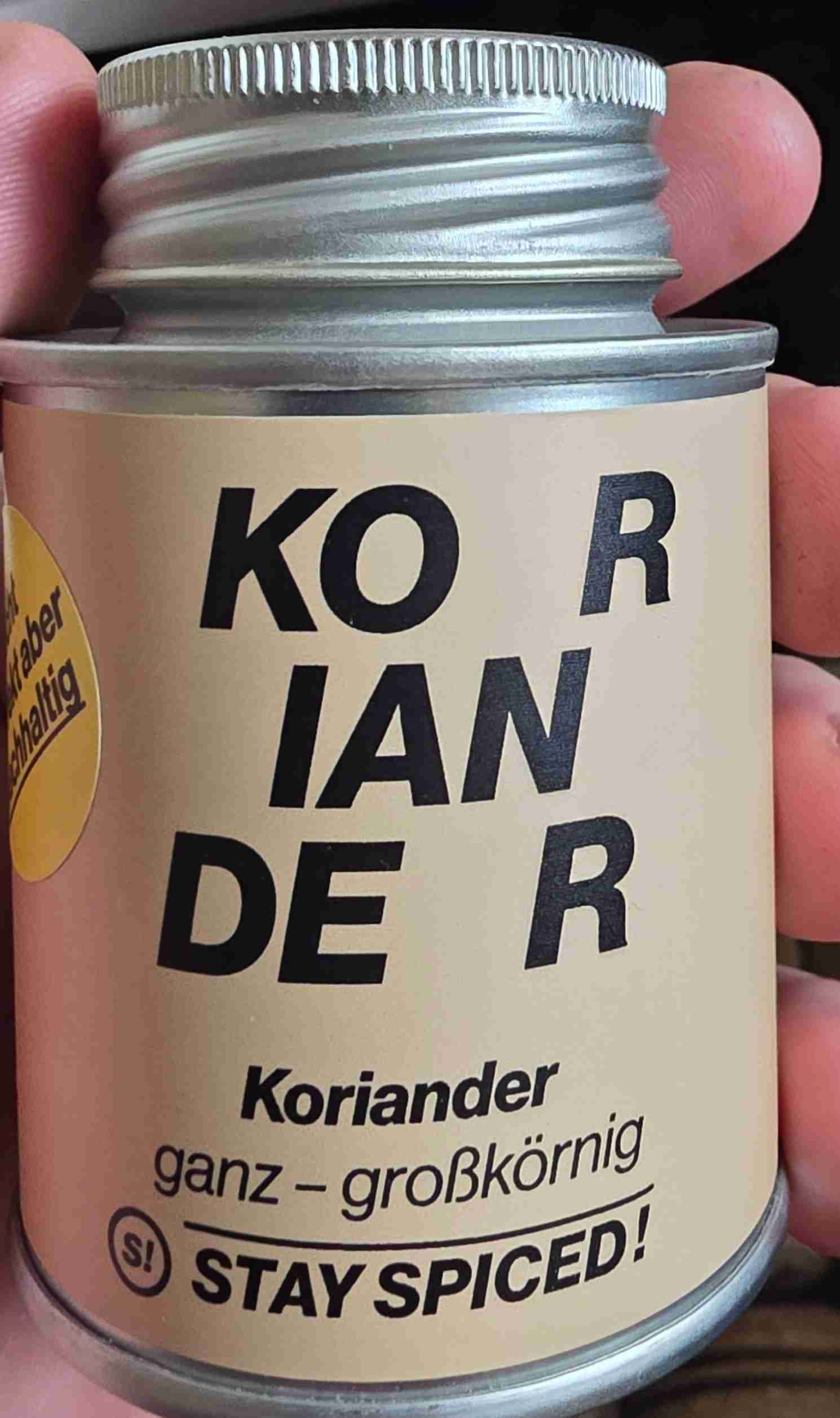 Koriander ganz 