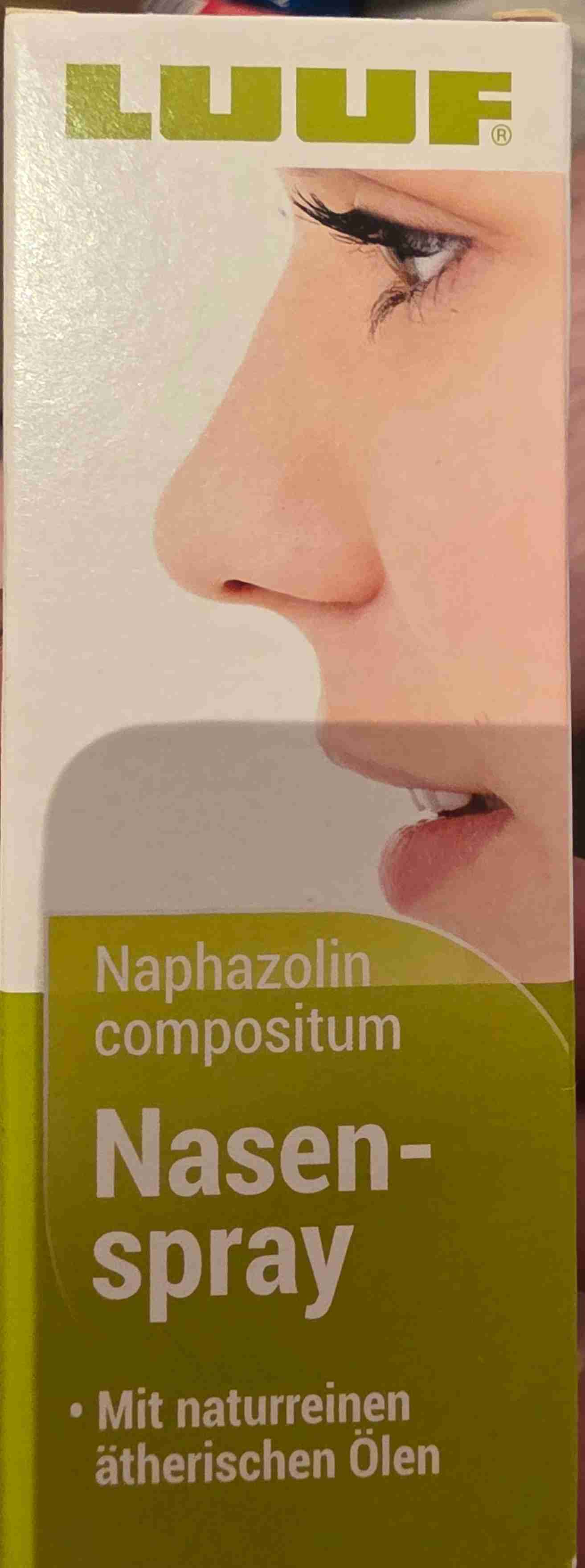 Luuf Nasenspray mit ätherischen ölen