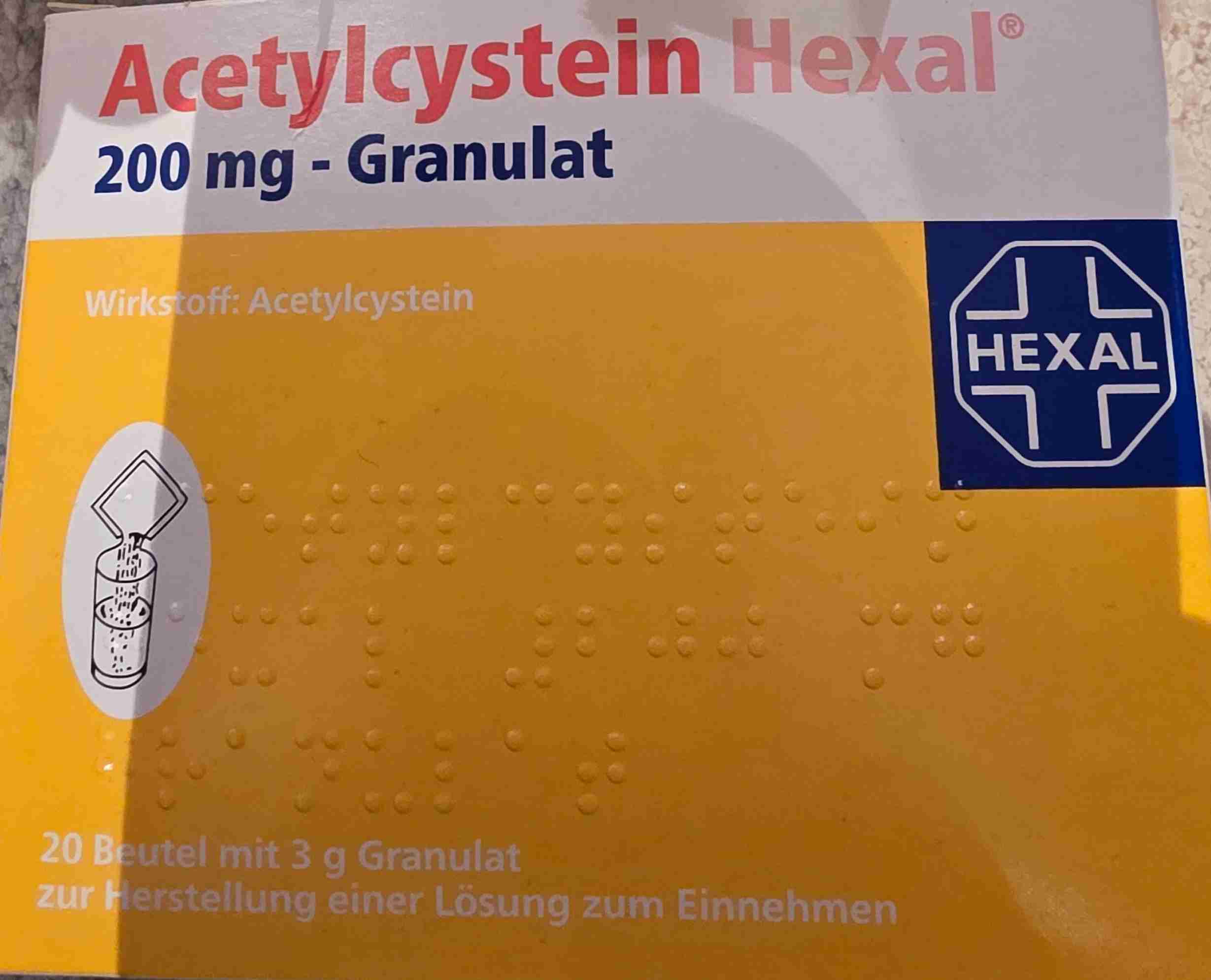Acetylcystein 200mg Granulat 