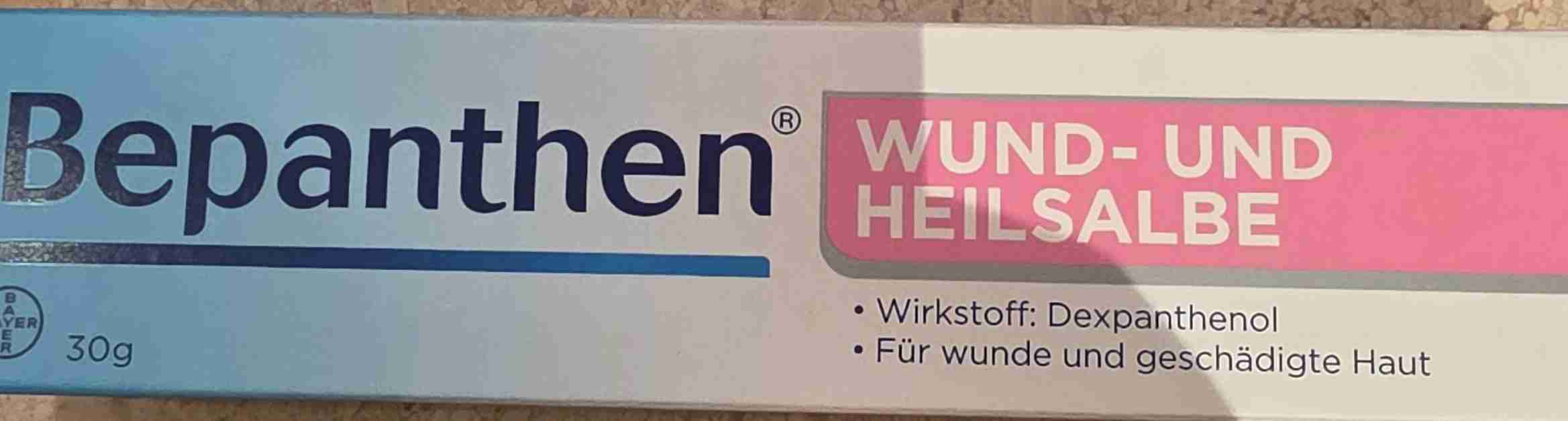 Bepanthen  wund und heilsalbe