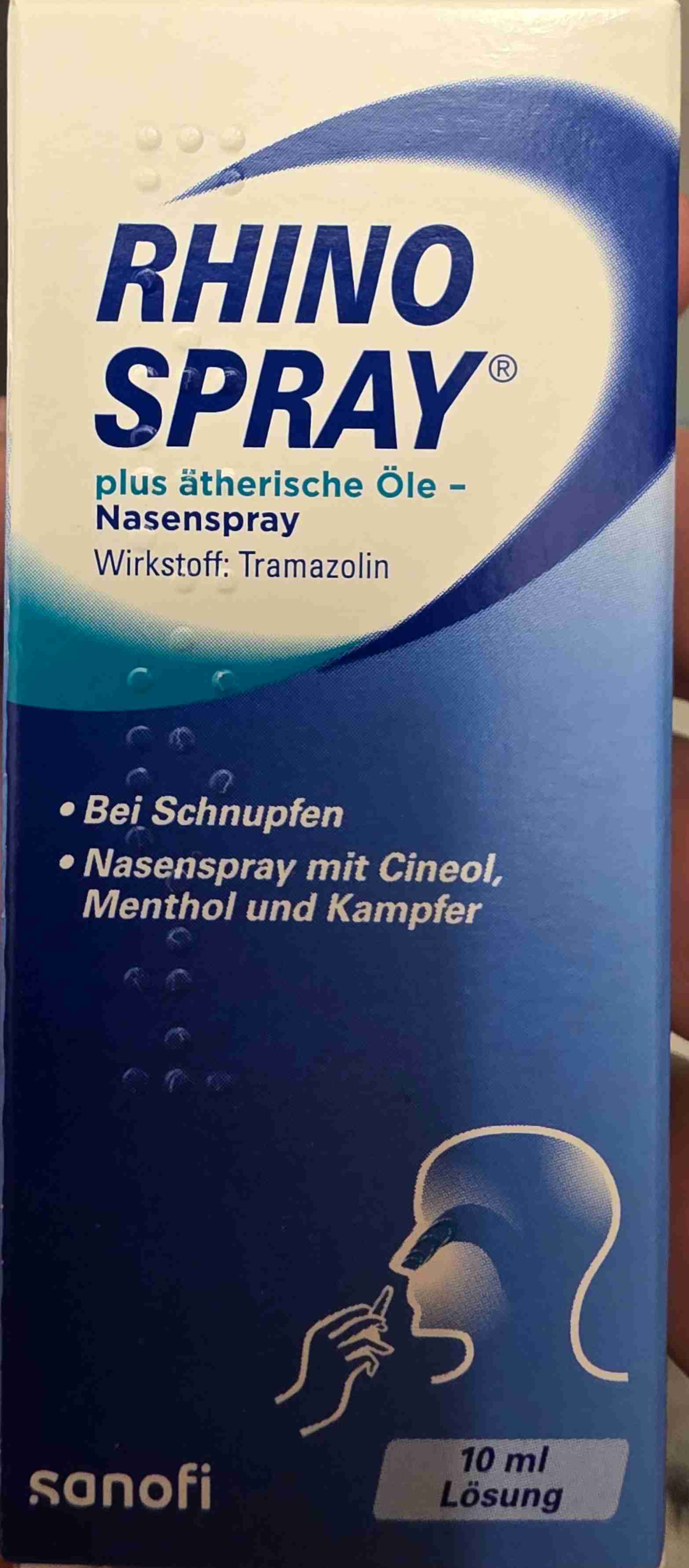 Rhino spray plus ätherische öle