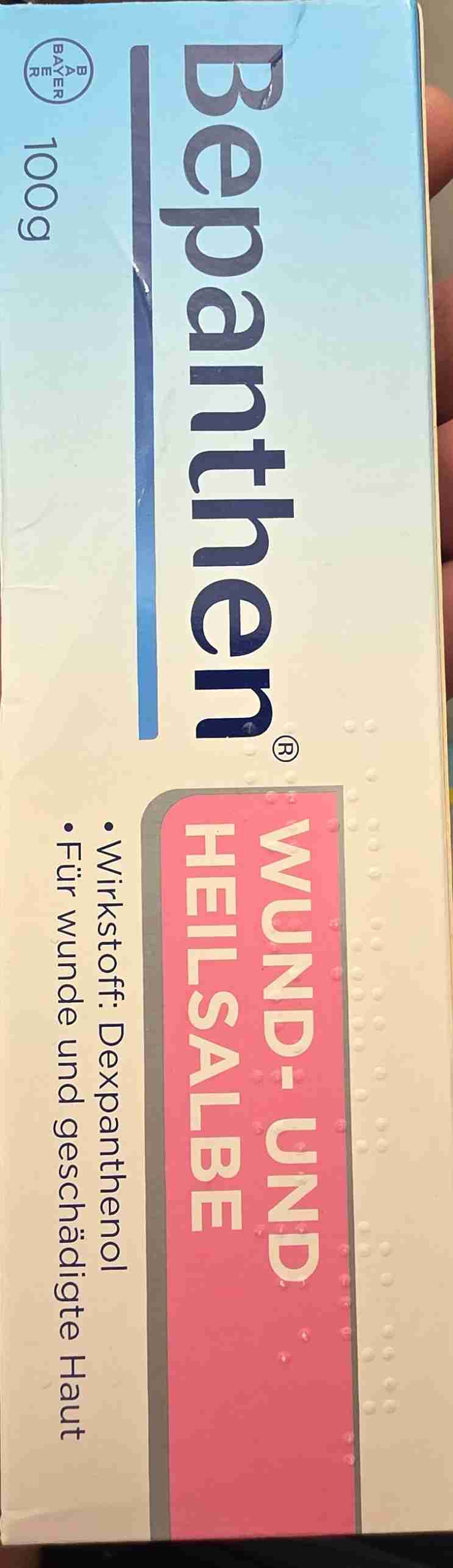 Bepanthen wund und heilsalbe