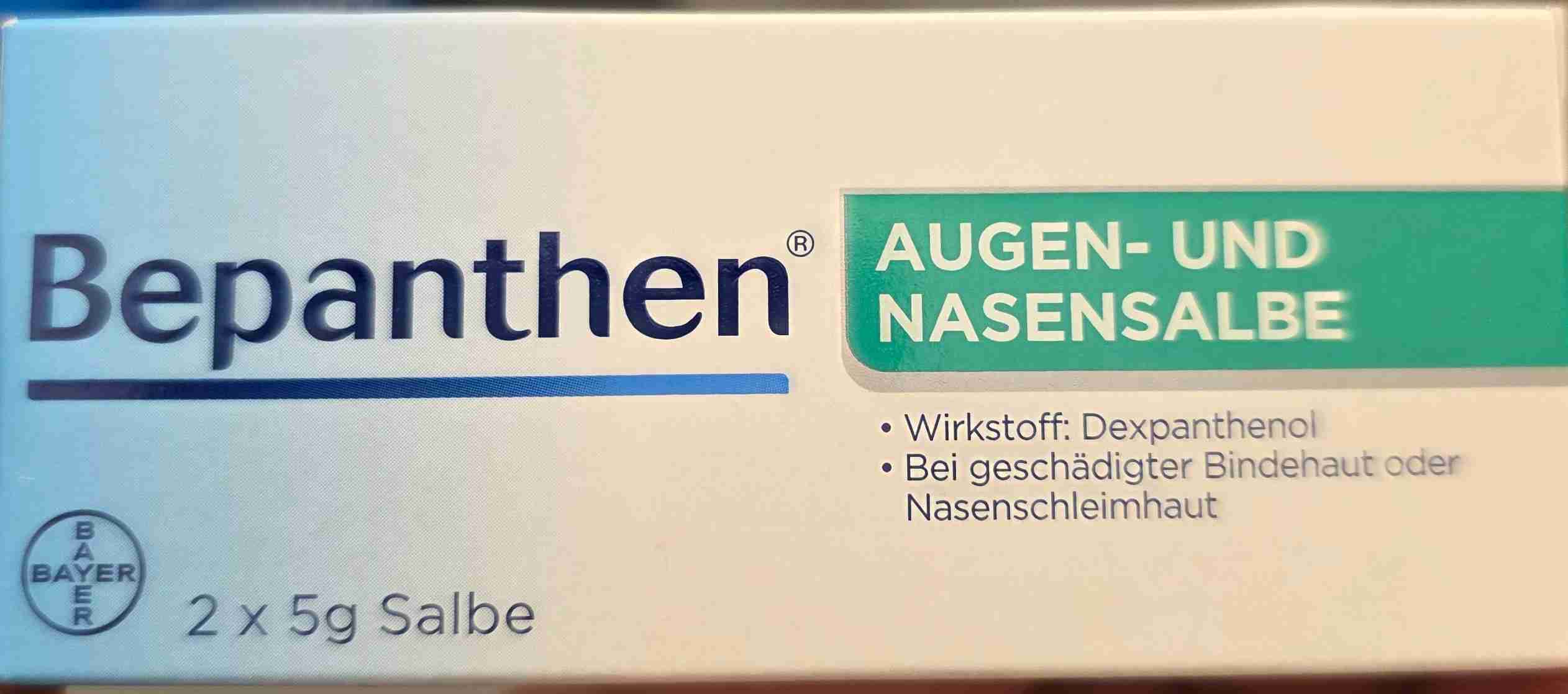 Bepanthen augen und nasensalbe