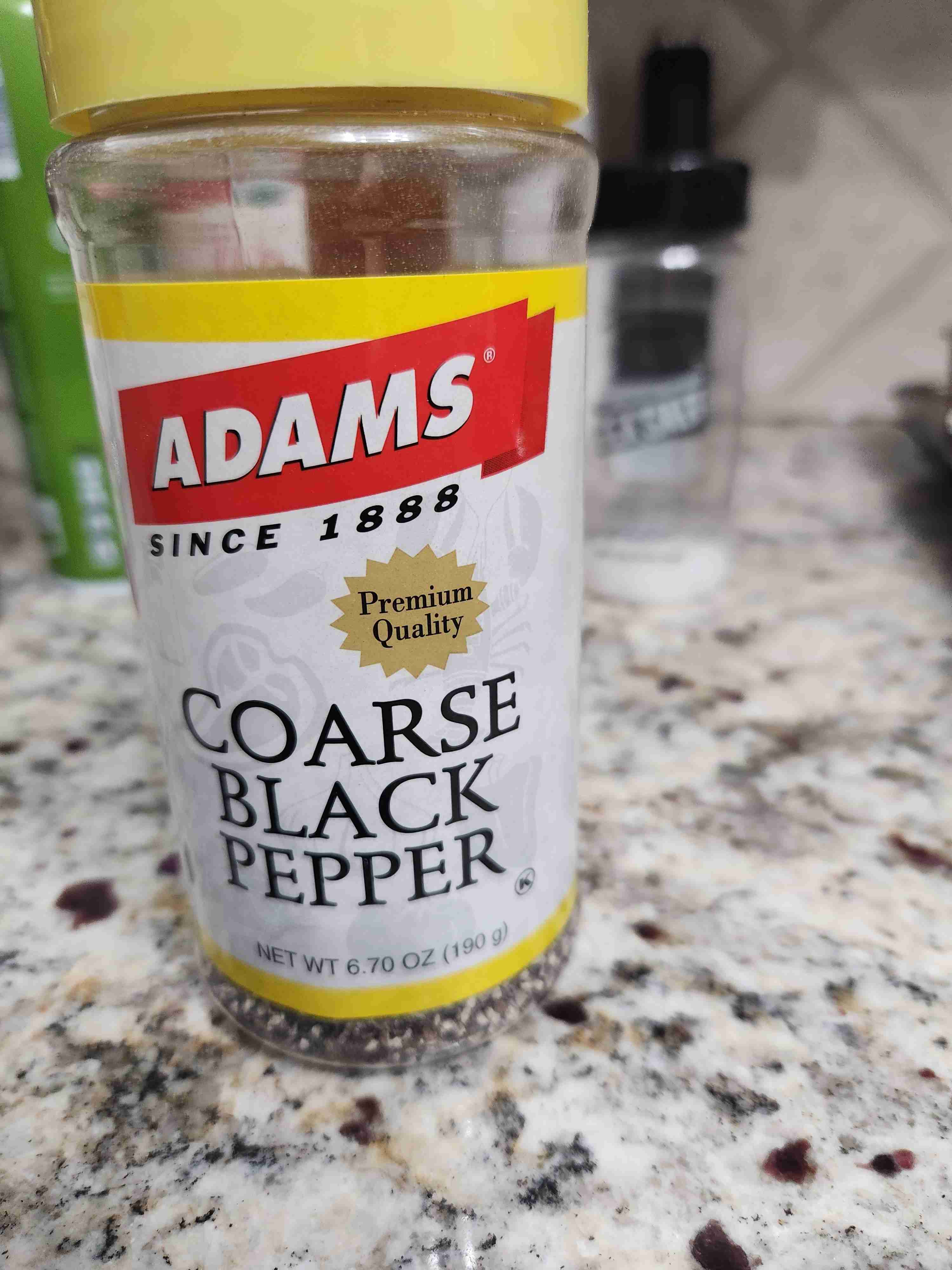Coarse black pepper 