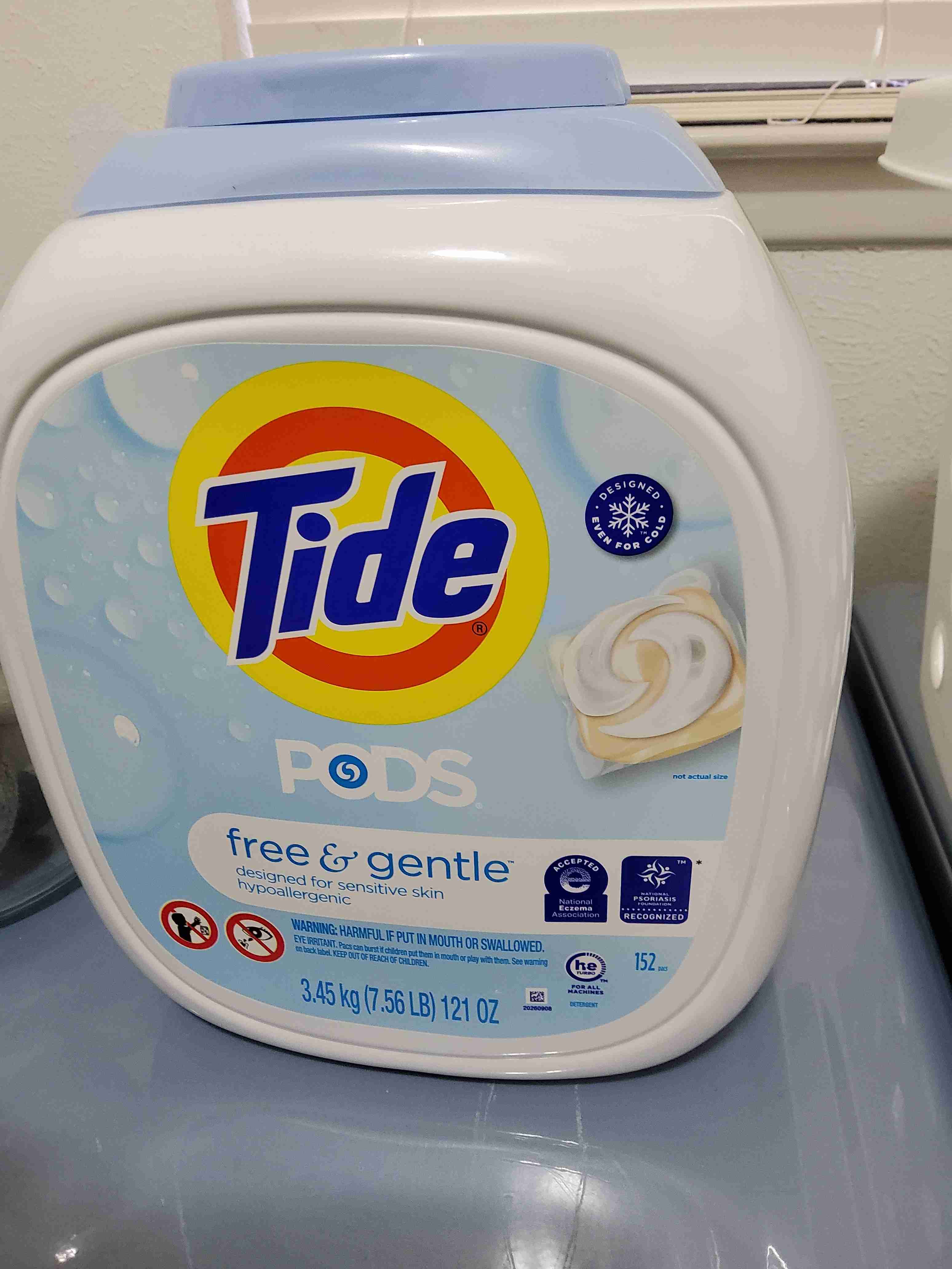 Tide free and gentle 