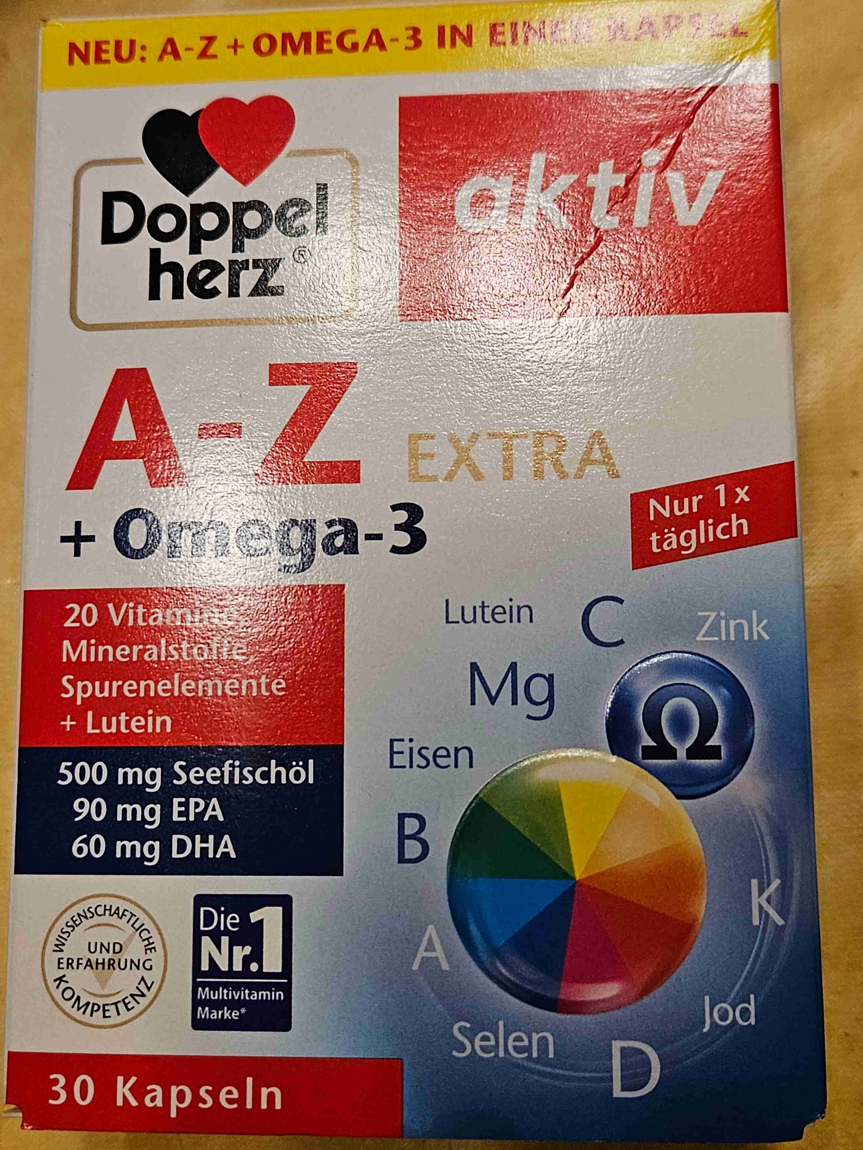 Vitamine A-Z extra + Omega-3