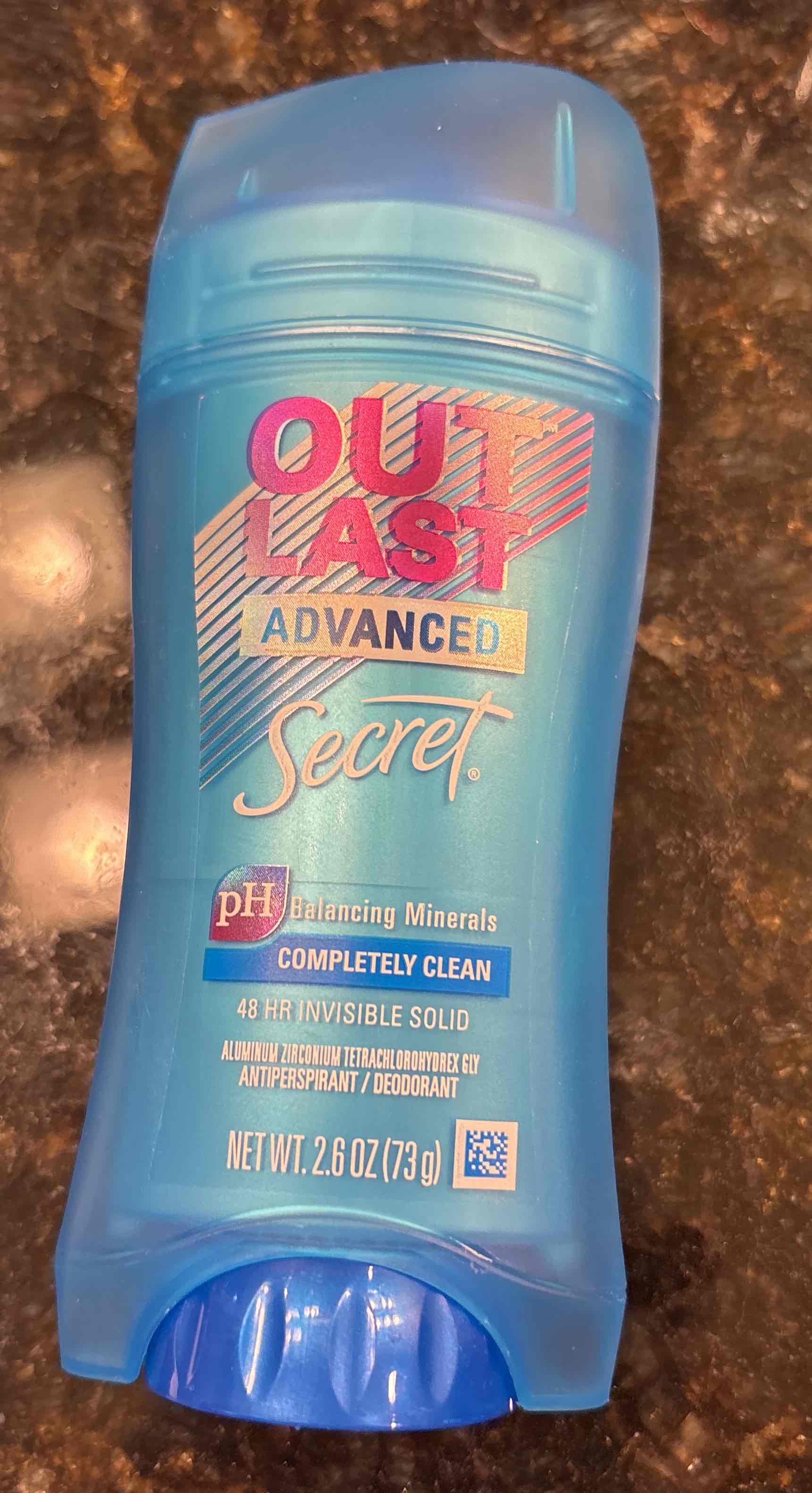 Outlast solid deodorant