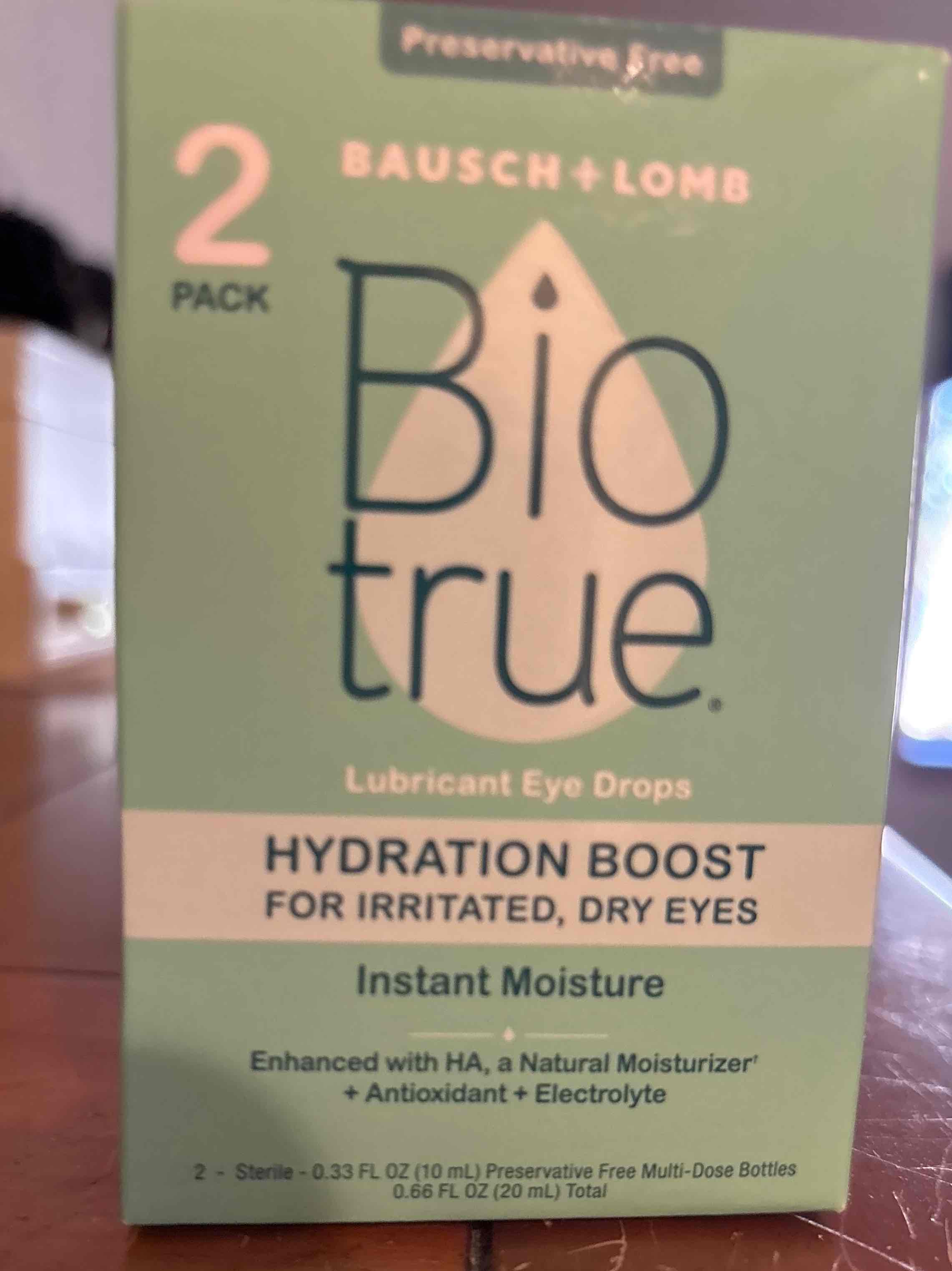Eye drops pf 2 pk