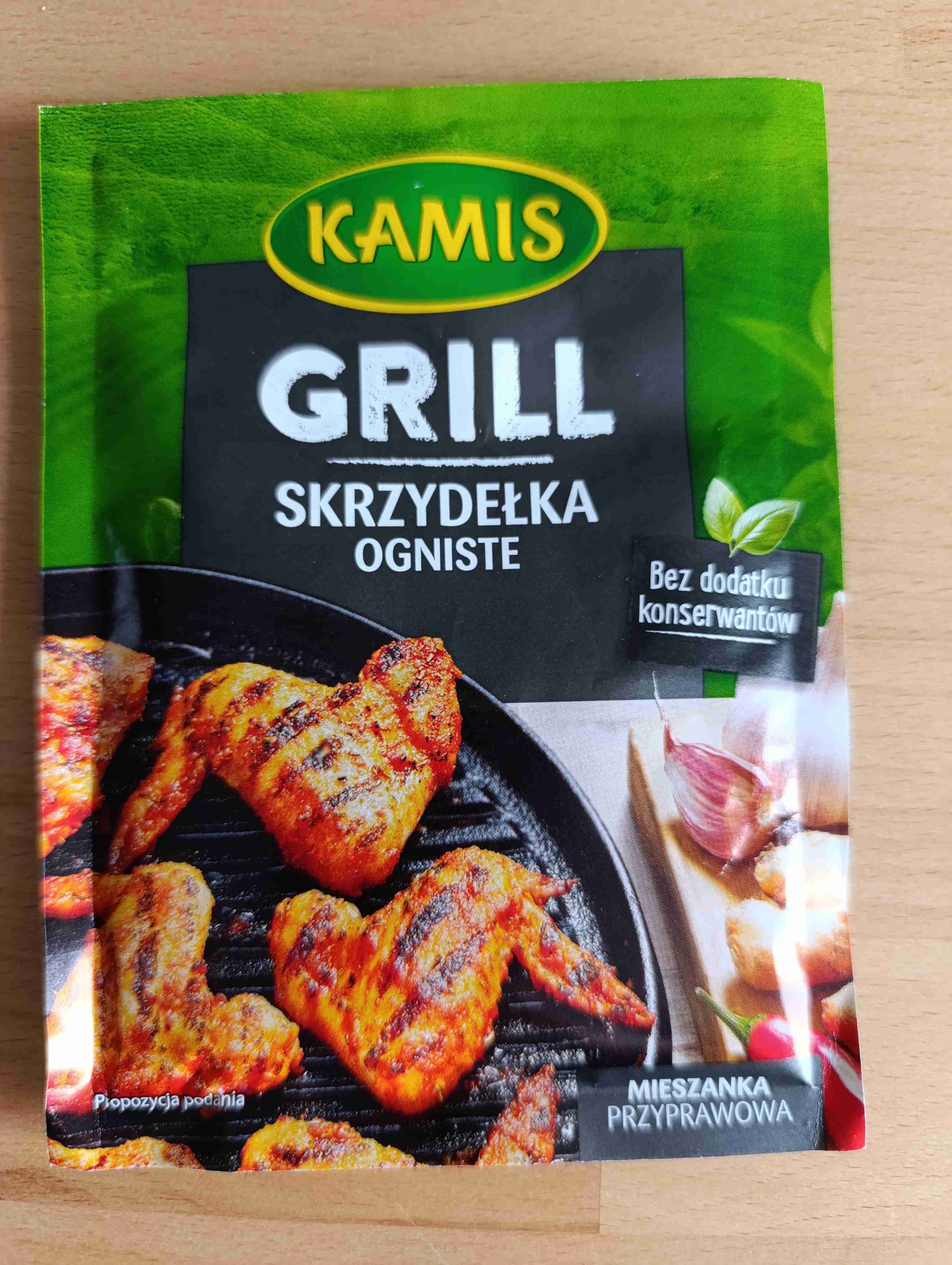 Grill skrzydełka ogniste 
