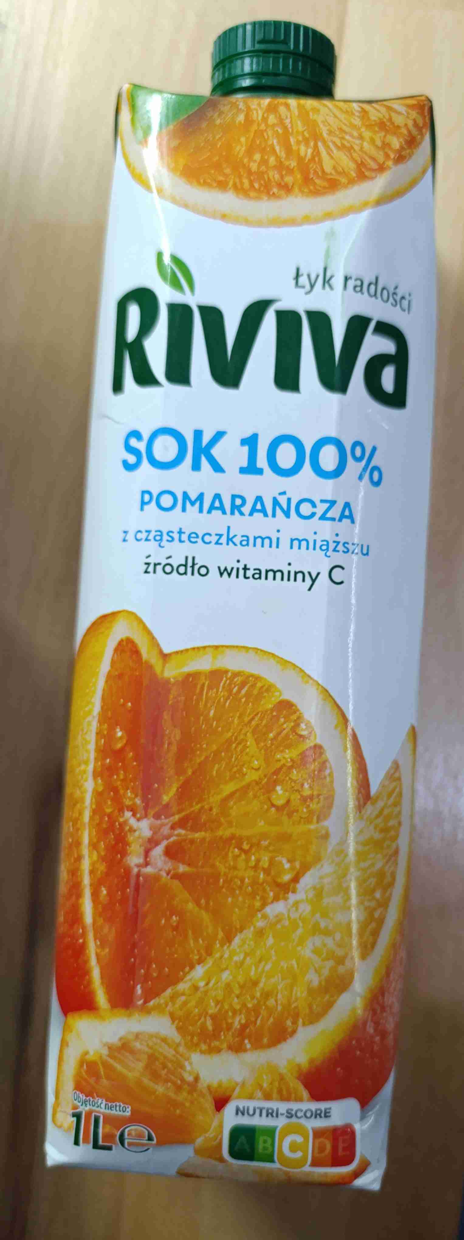 Sok 100% pomarańcza