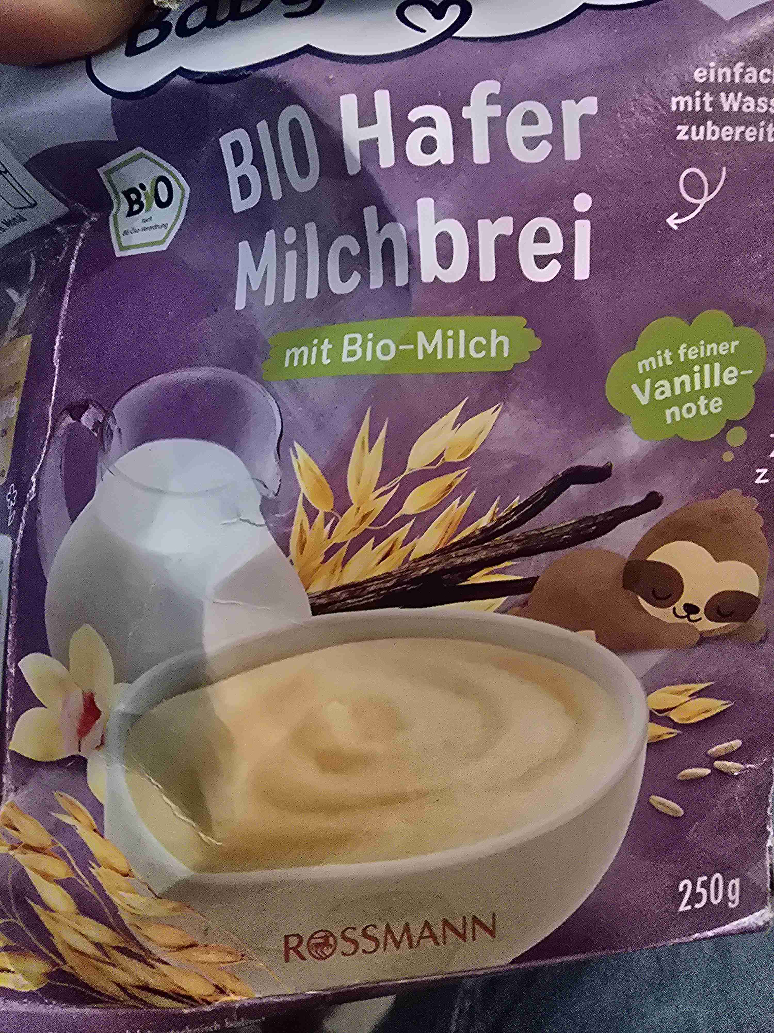 Bio Hafer Milchbrei