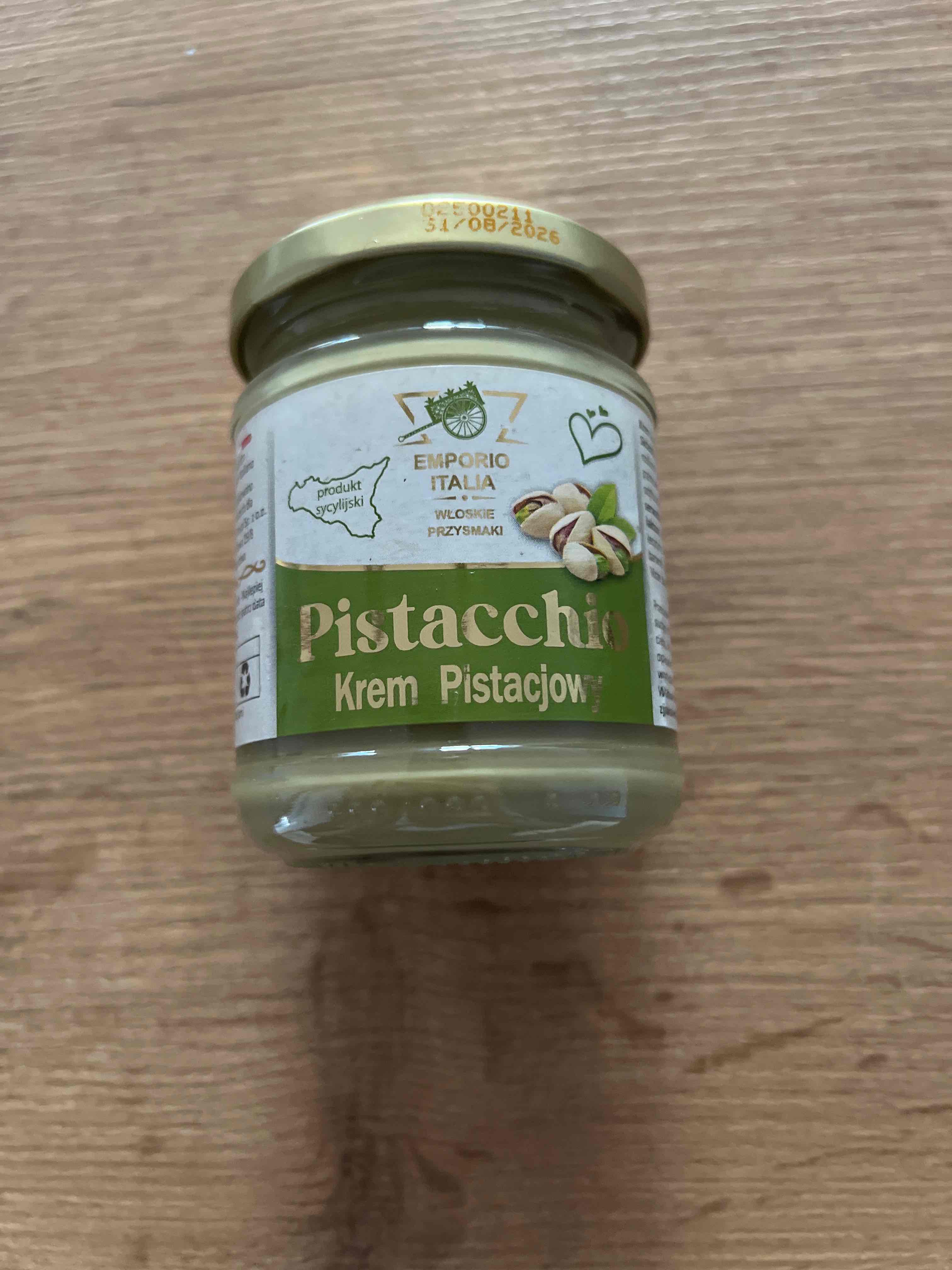 krem pistacjowy