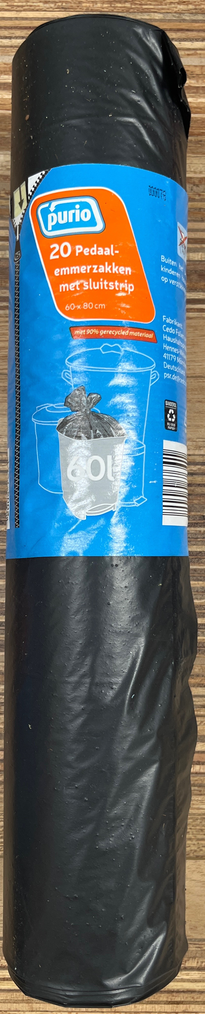 Vuilniszakken 60 L