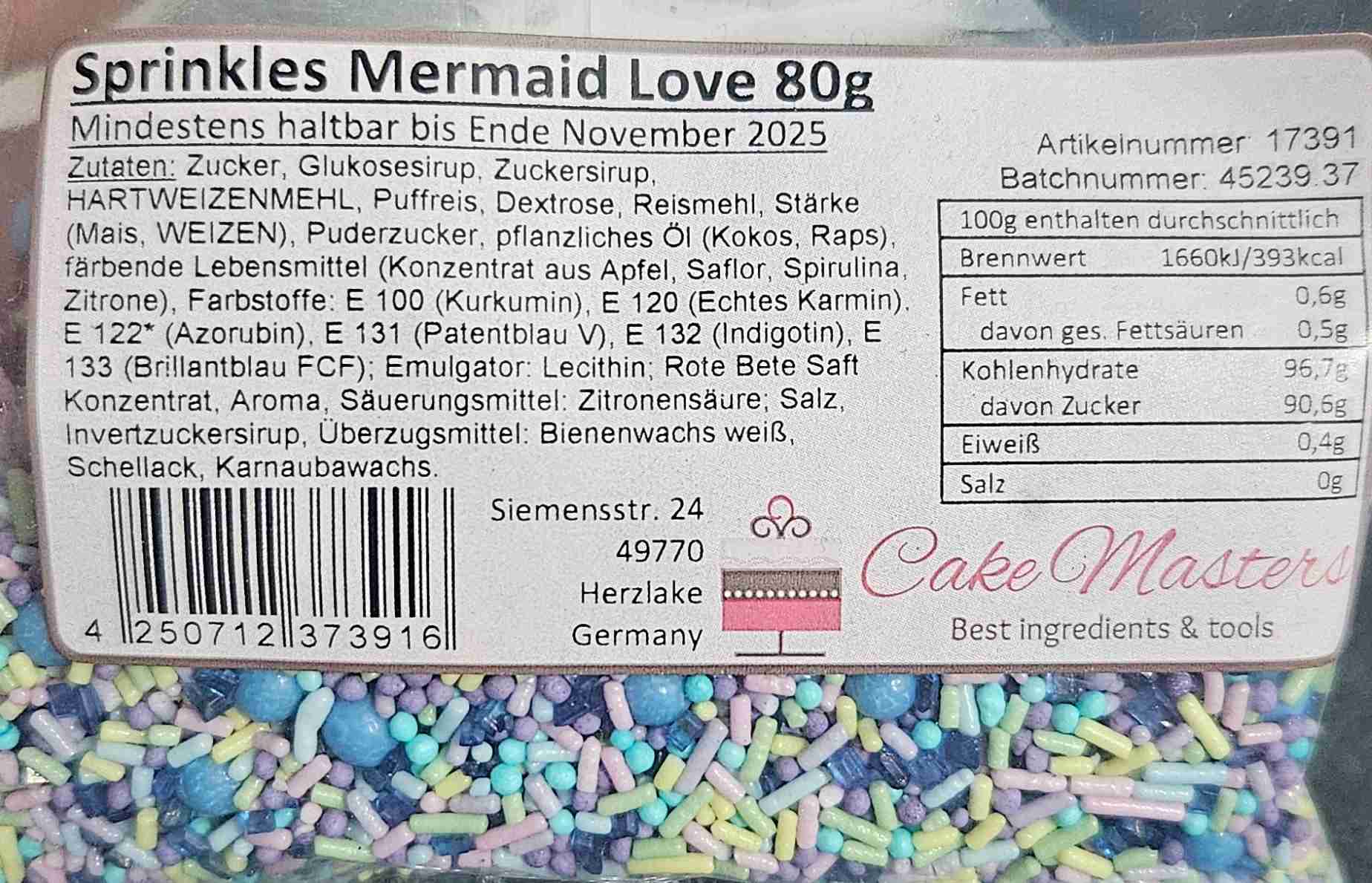 Sprinkles Mermaid Love