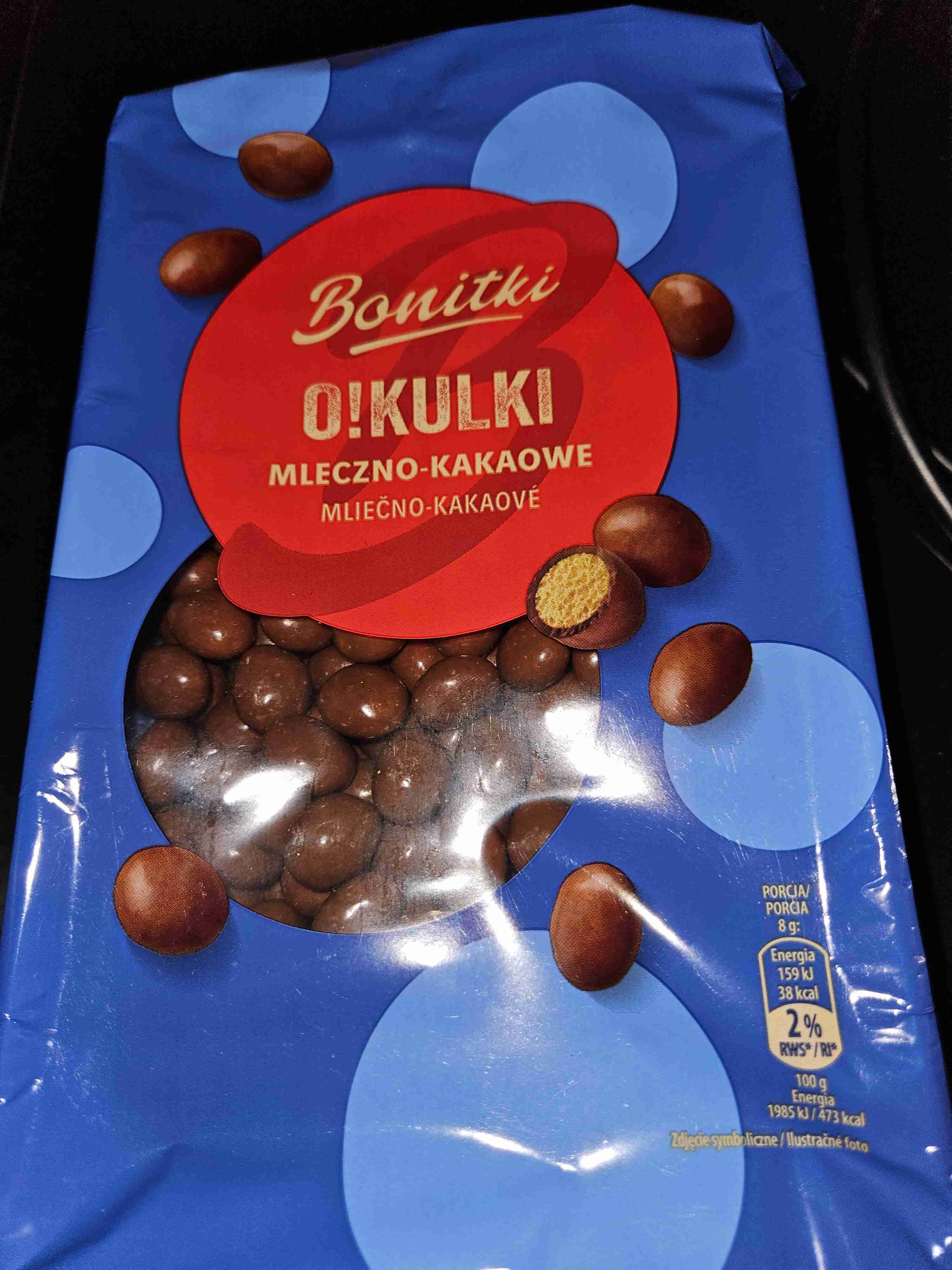 O!Kulki mleczna czekolada