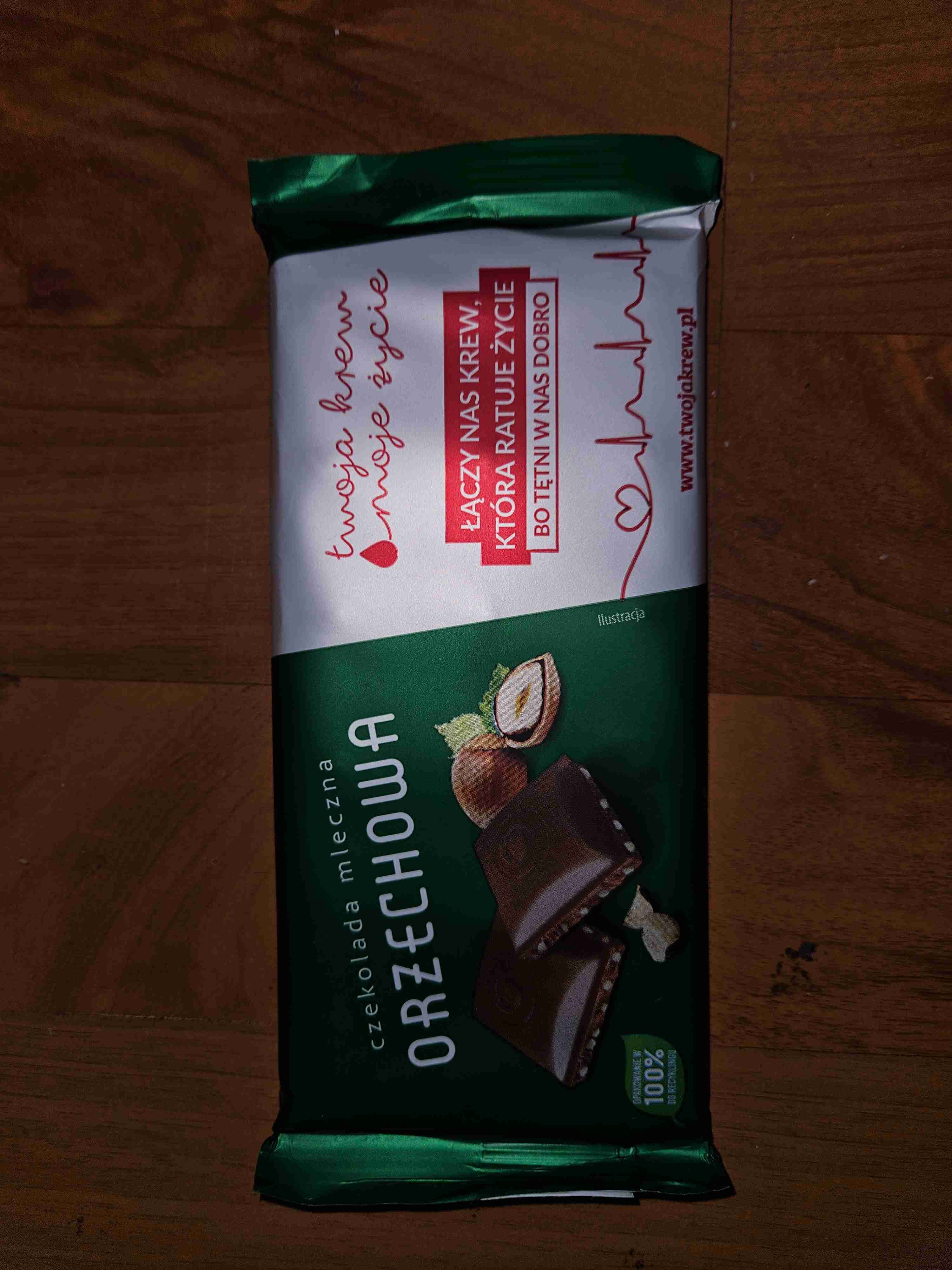 Czekolada orzechowa