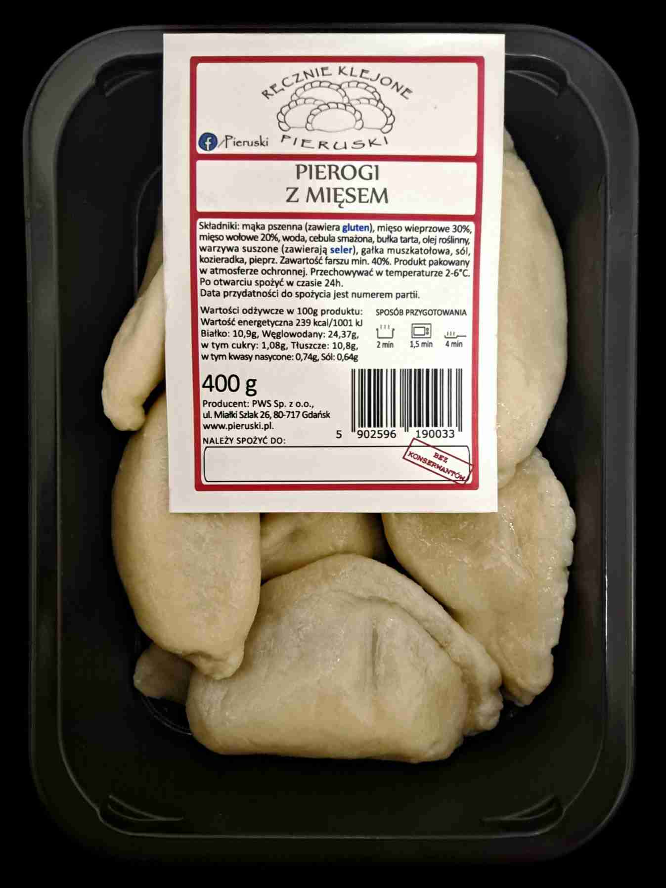 Pierogi z mięsem
