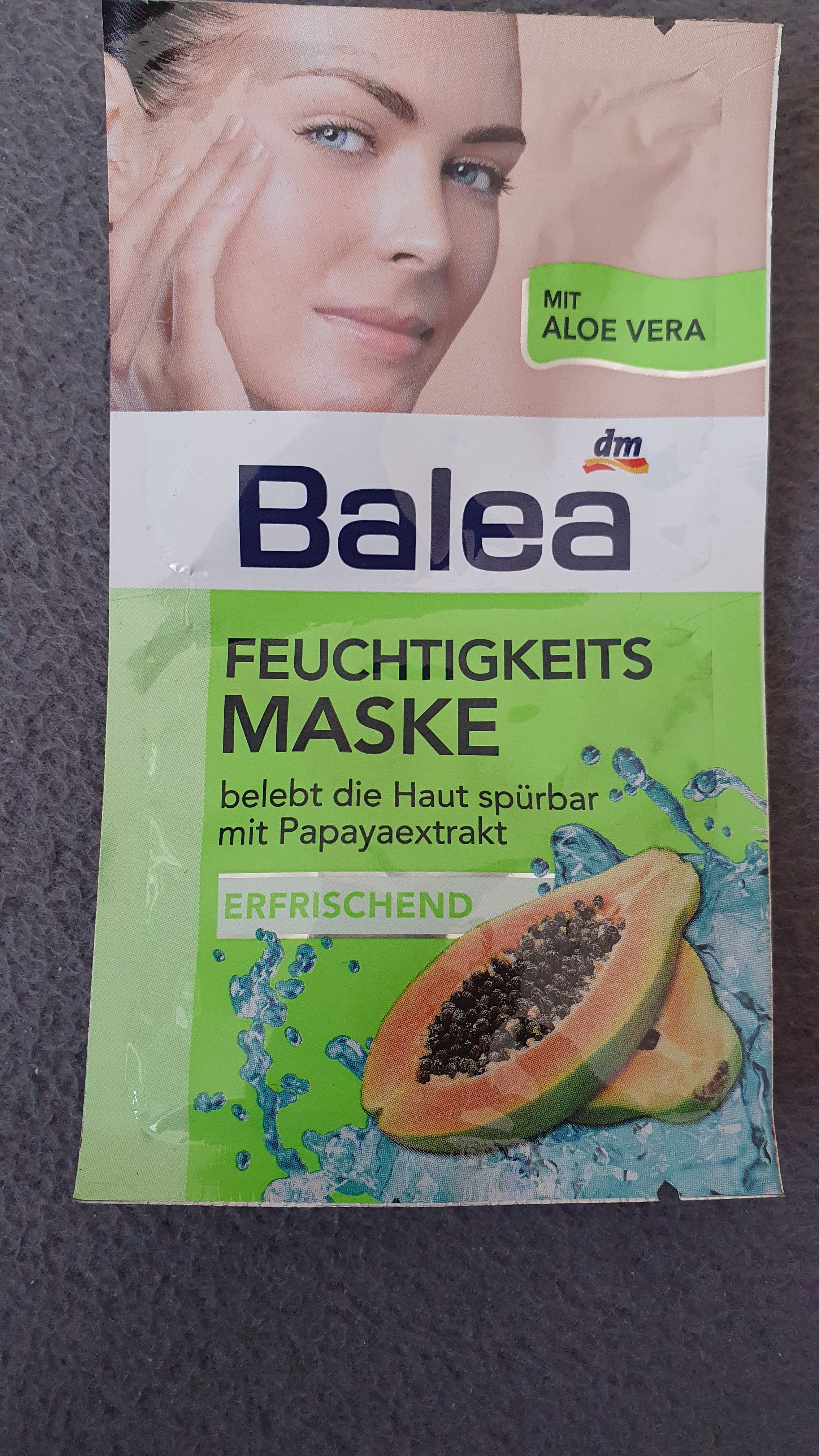 Maske Feuchtigkeit 