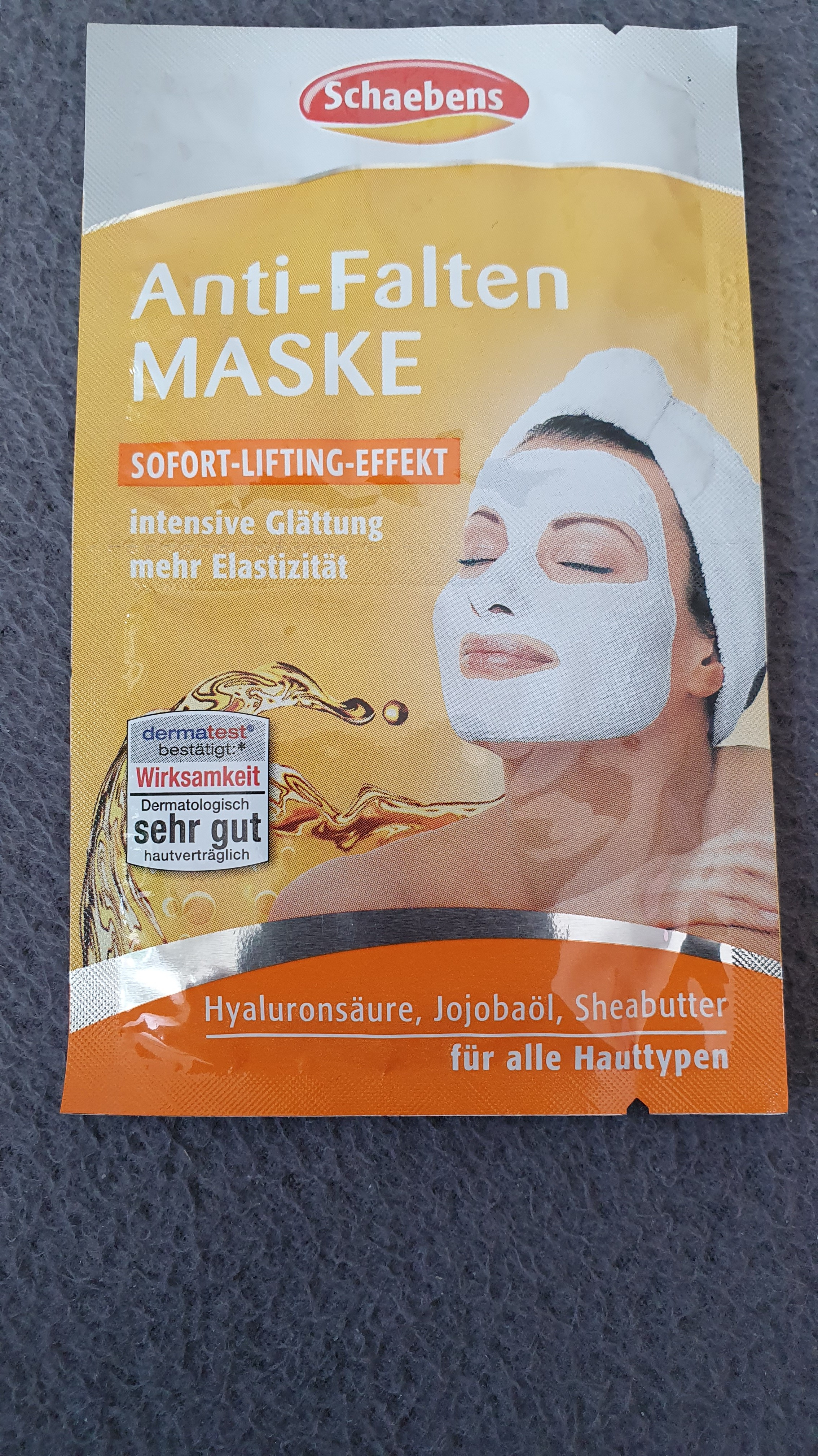 Maske Anti Falten