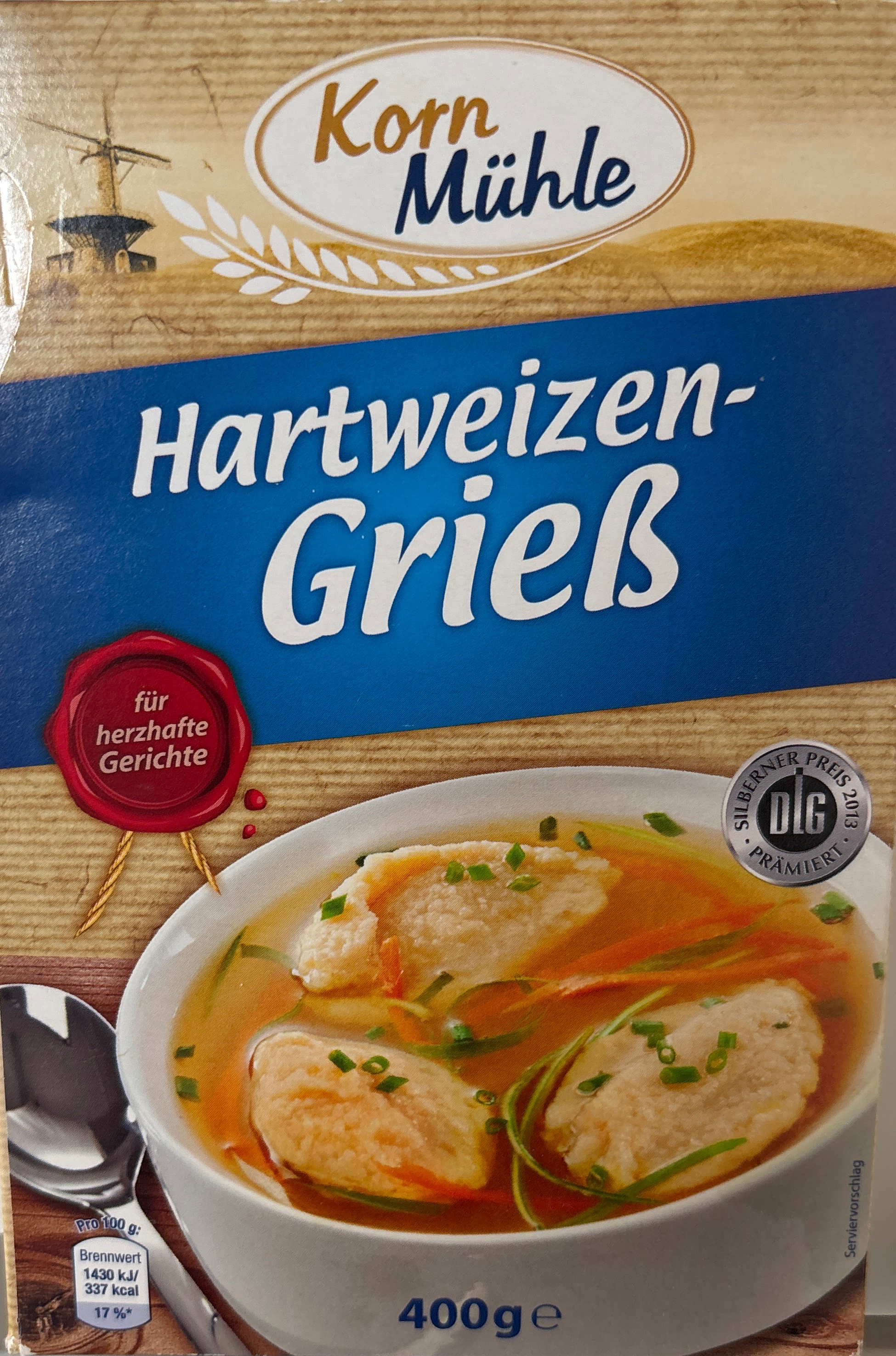 Hartweizen-Grieß