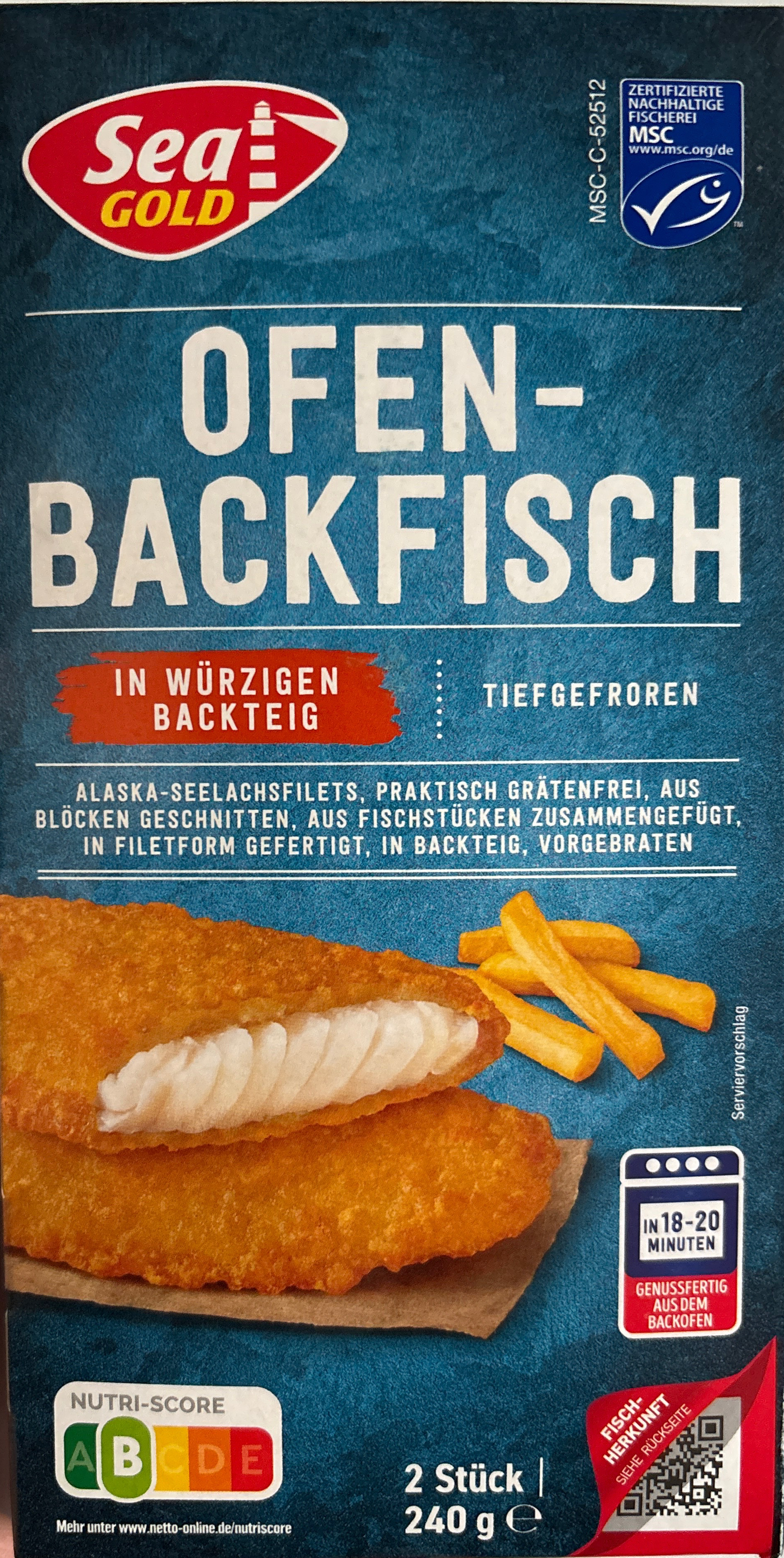 Ofen Bachfisch