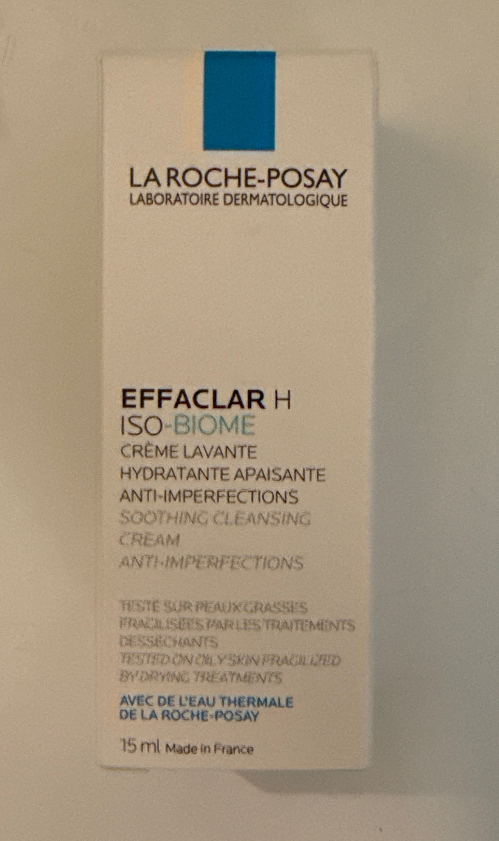 Creme Effaclar H ISO-Biome