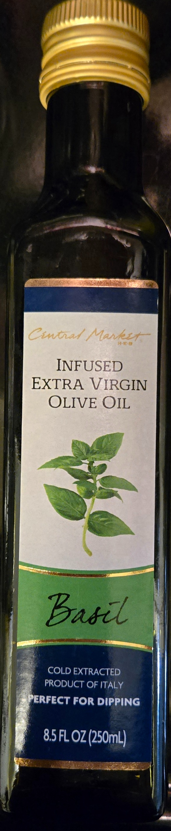 Basil Infused Olive Oil 