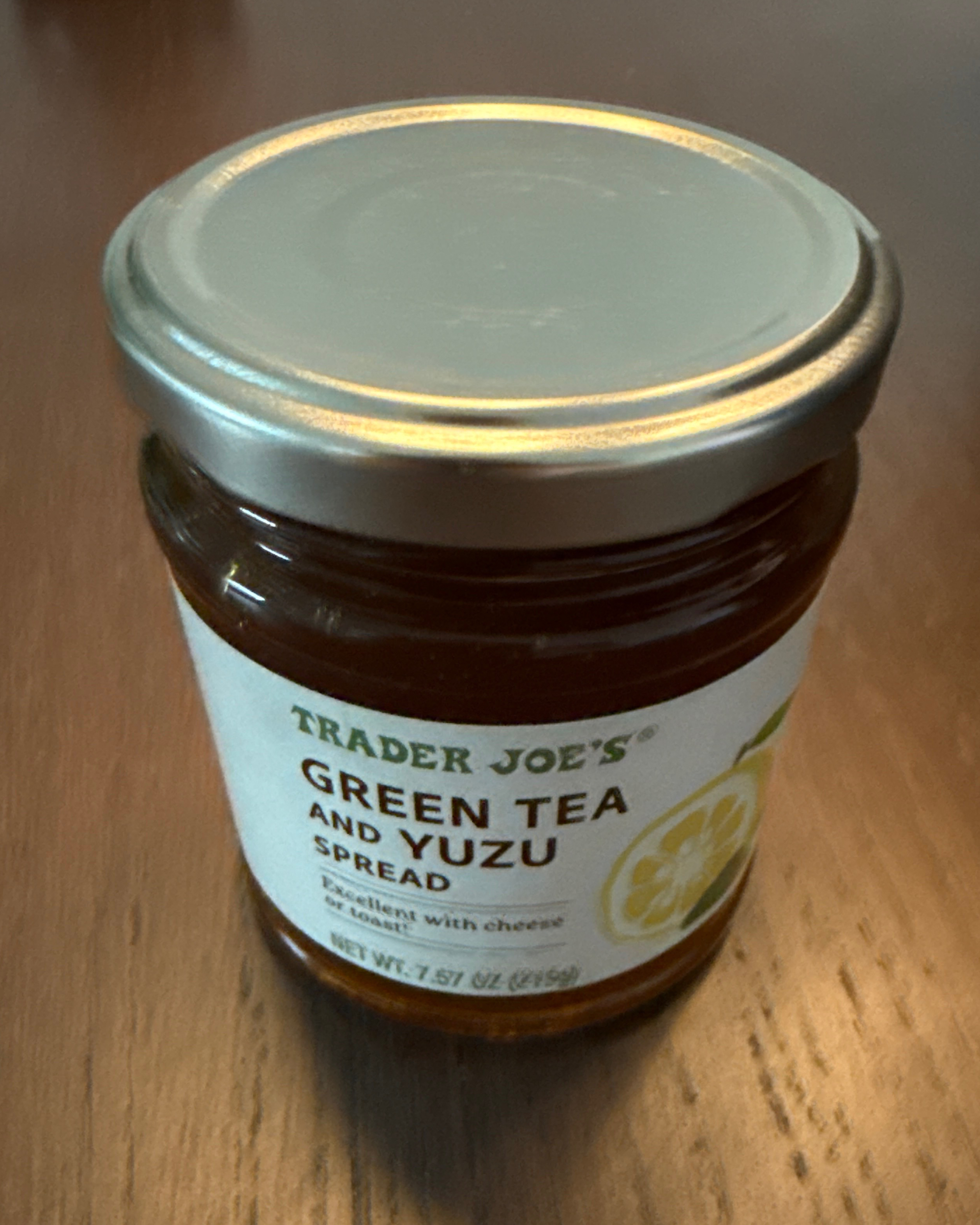 Green Tea and Yuzu Spread