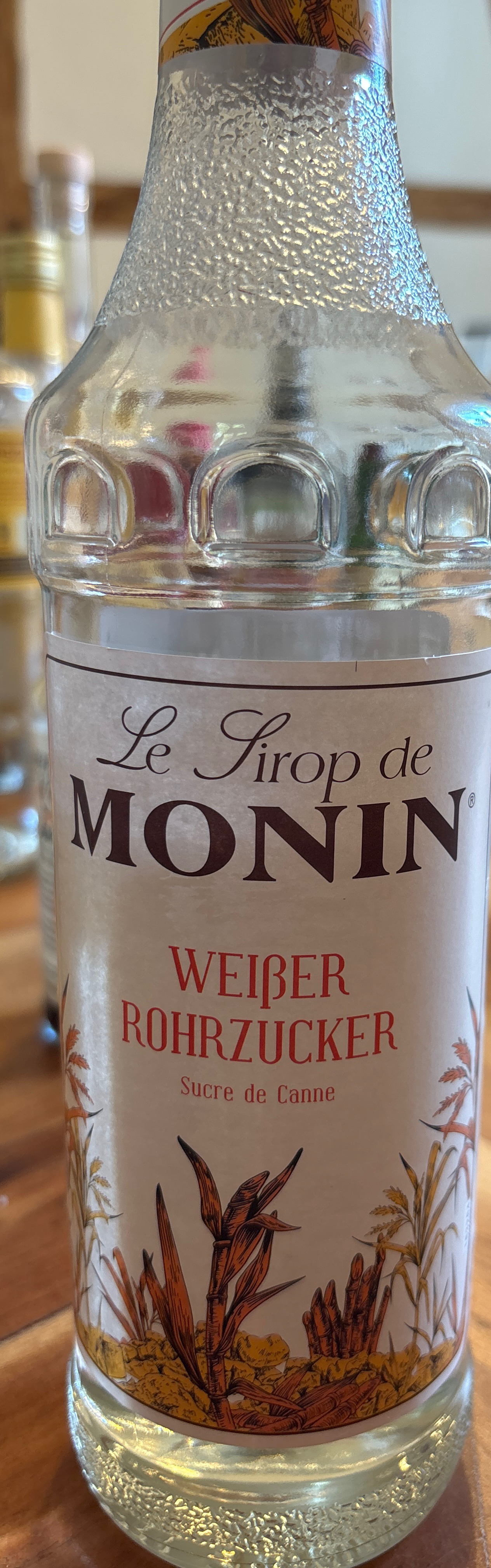 Weißer Rohrzuckersirup