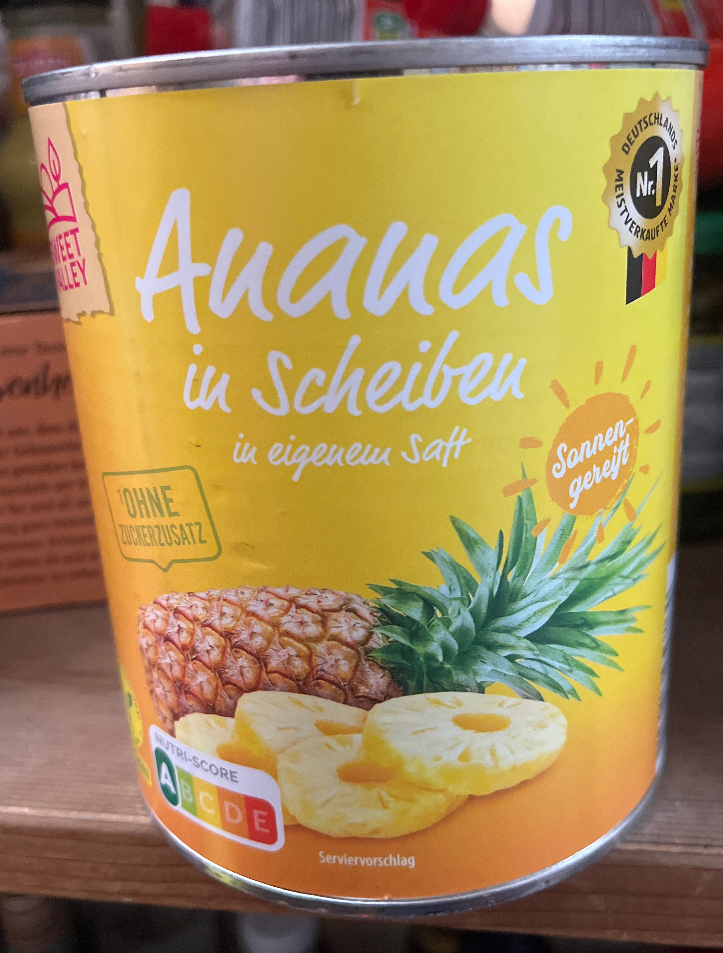 Ananas in Scheiben