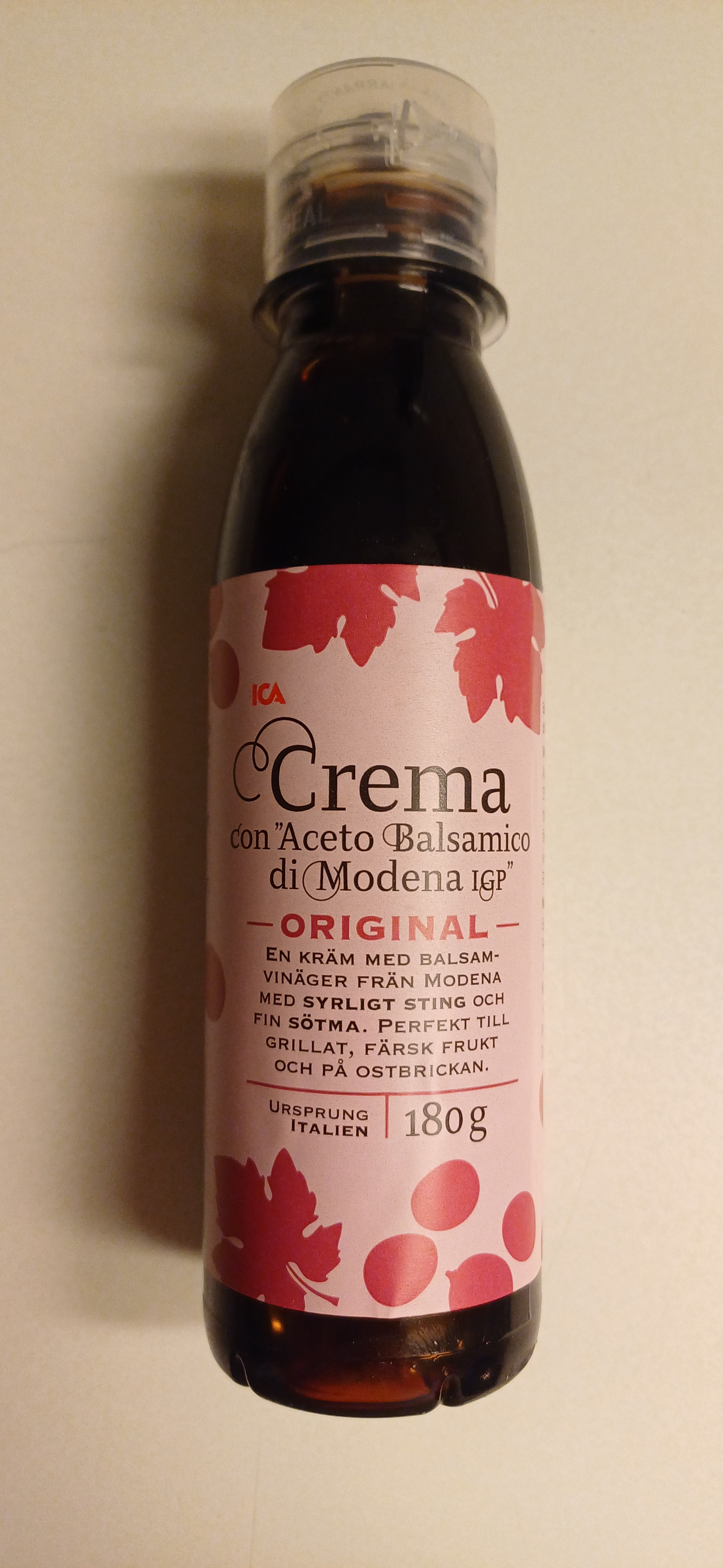 Crema con "Aceto Balsamic di Modena IGP" Orginal