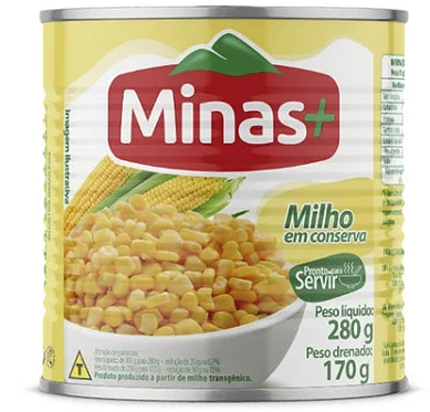 Milho em Conserva Minas+