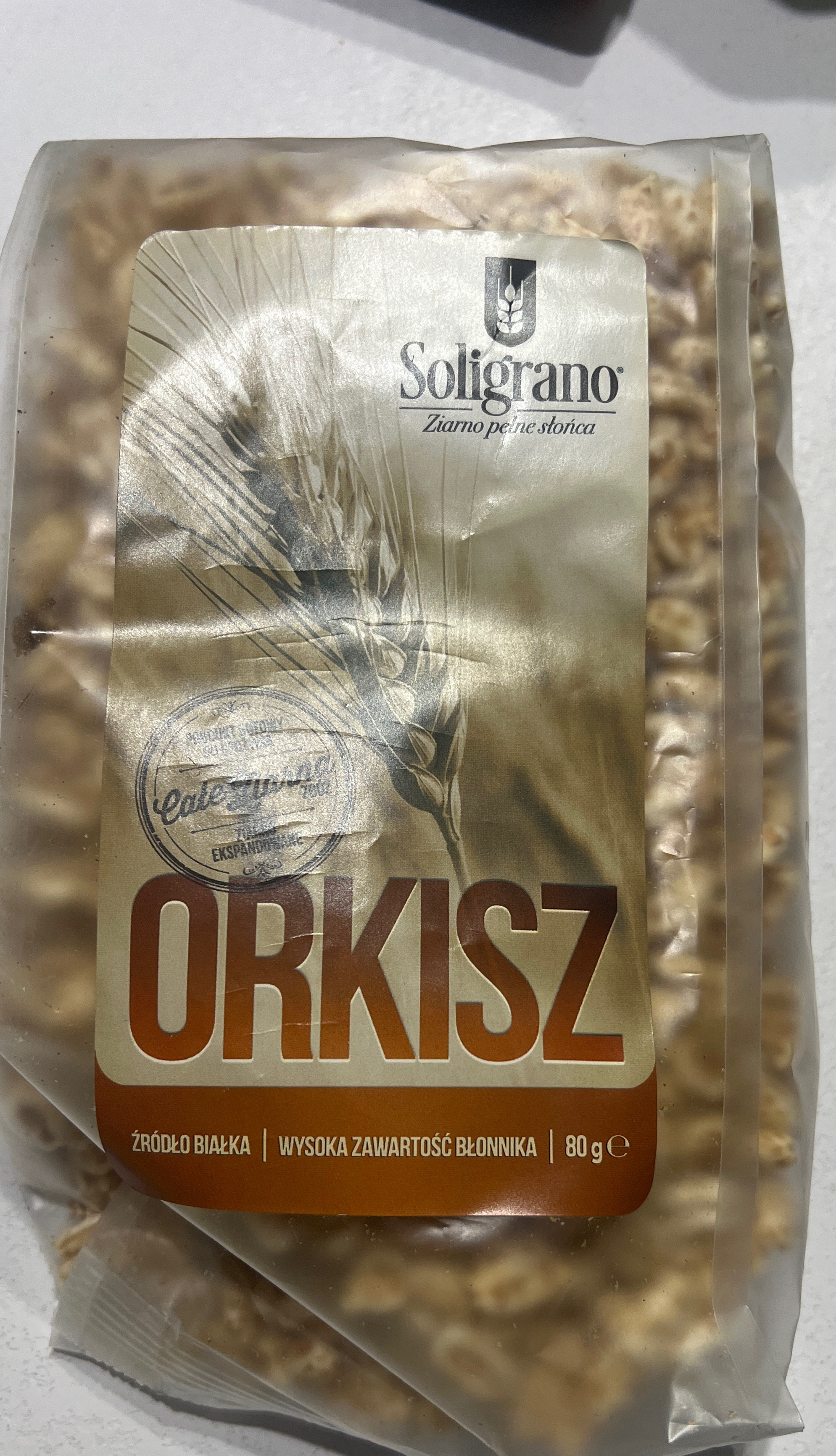 Orkisz preparowany