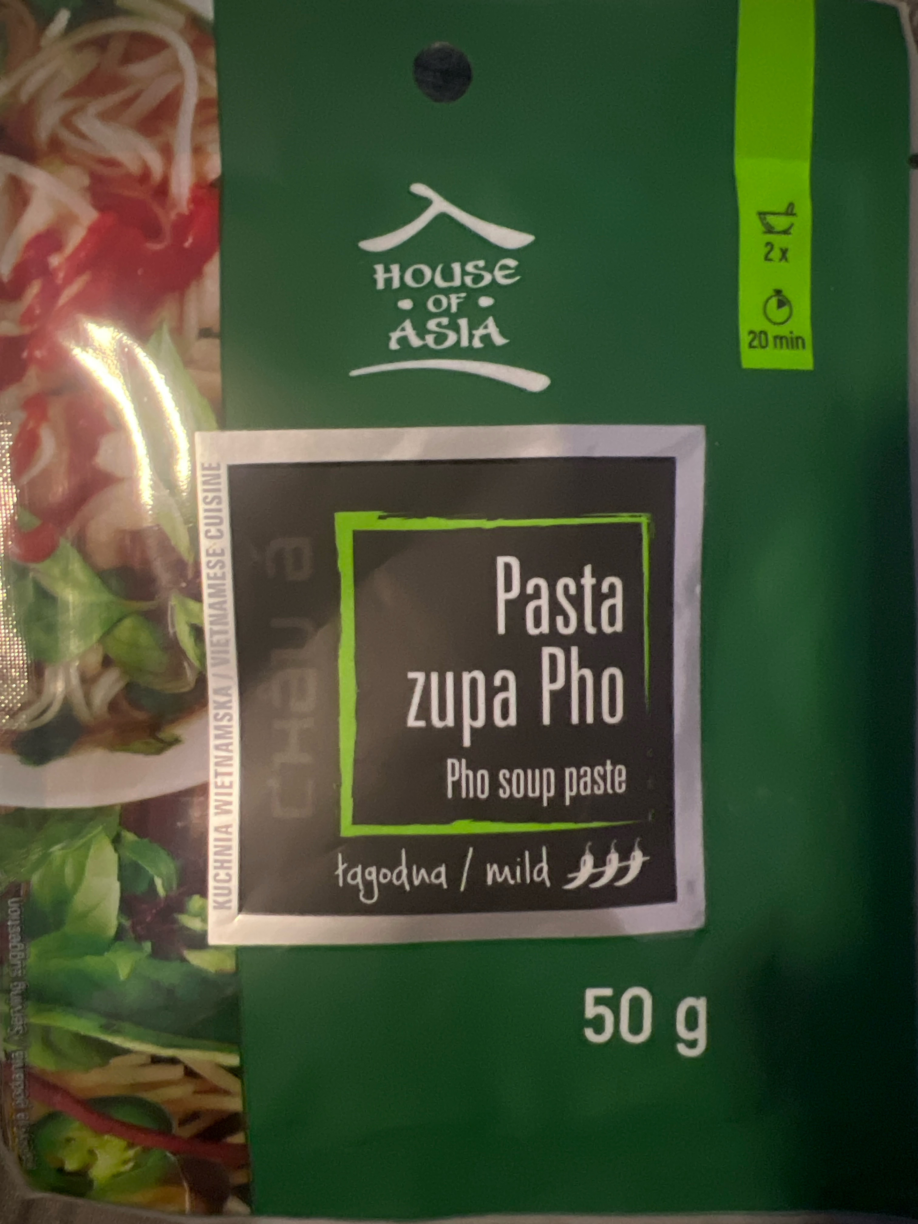 Pasta do zupy pho