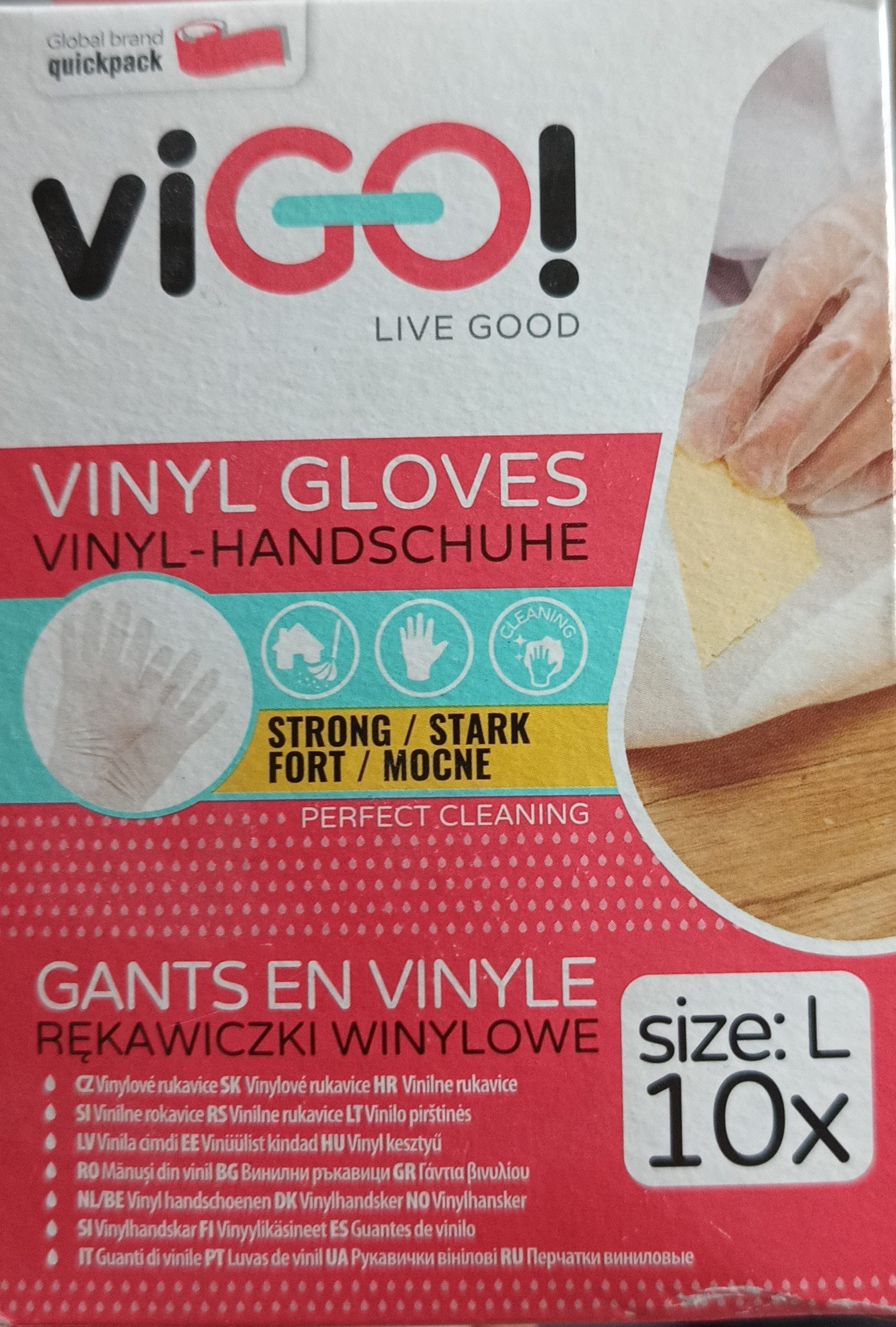 Rękawiczki winylowe
