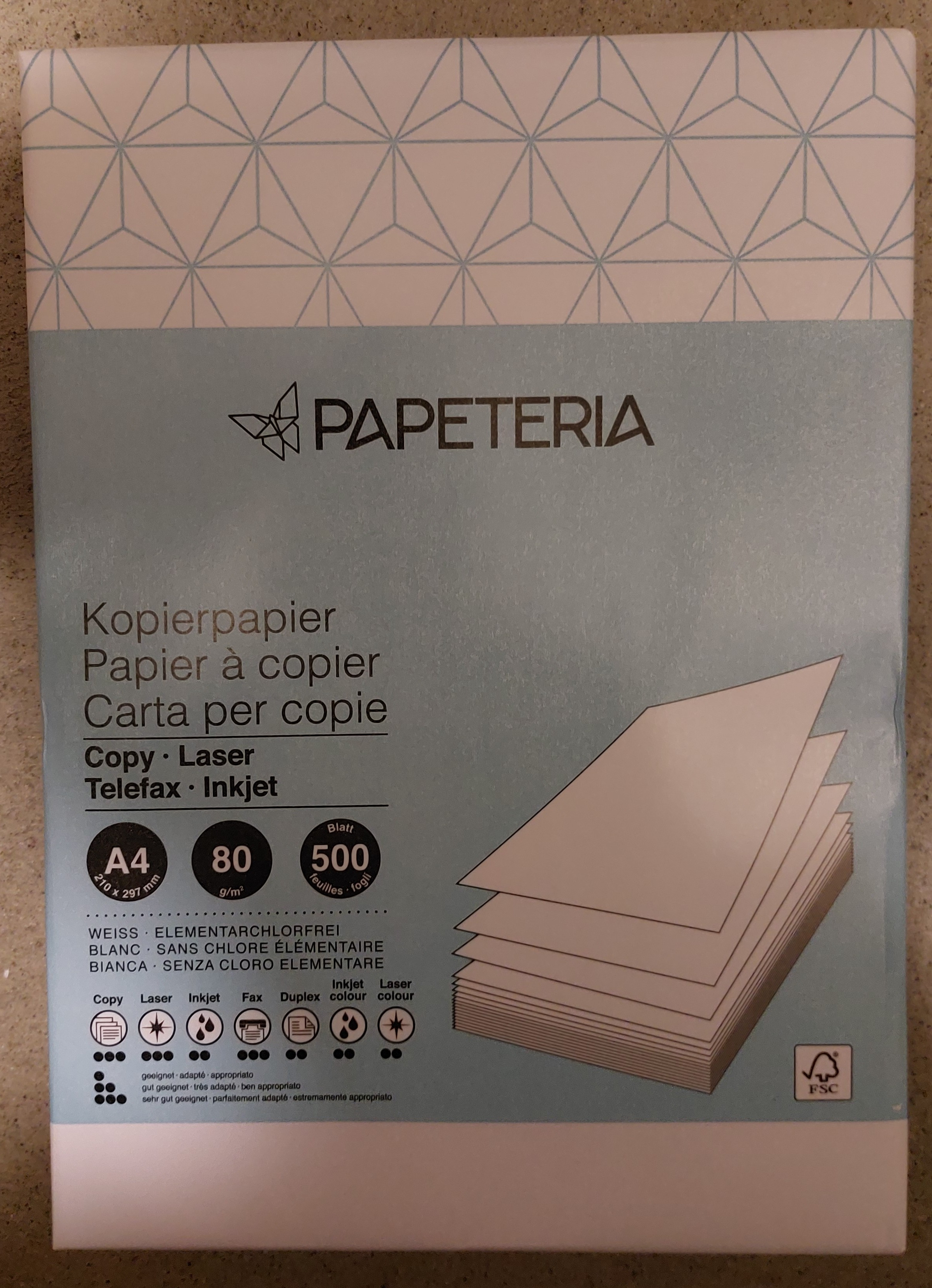 Kopierpapier A4 80g/m2