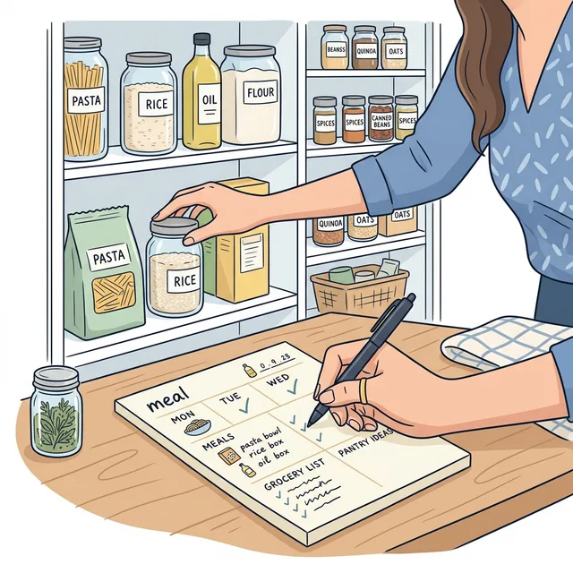 How to Plan Meals Around What You Already Have