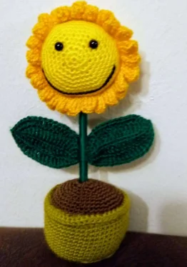 Girasol sonriente